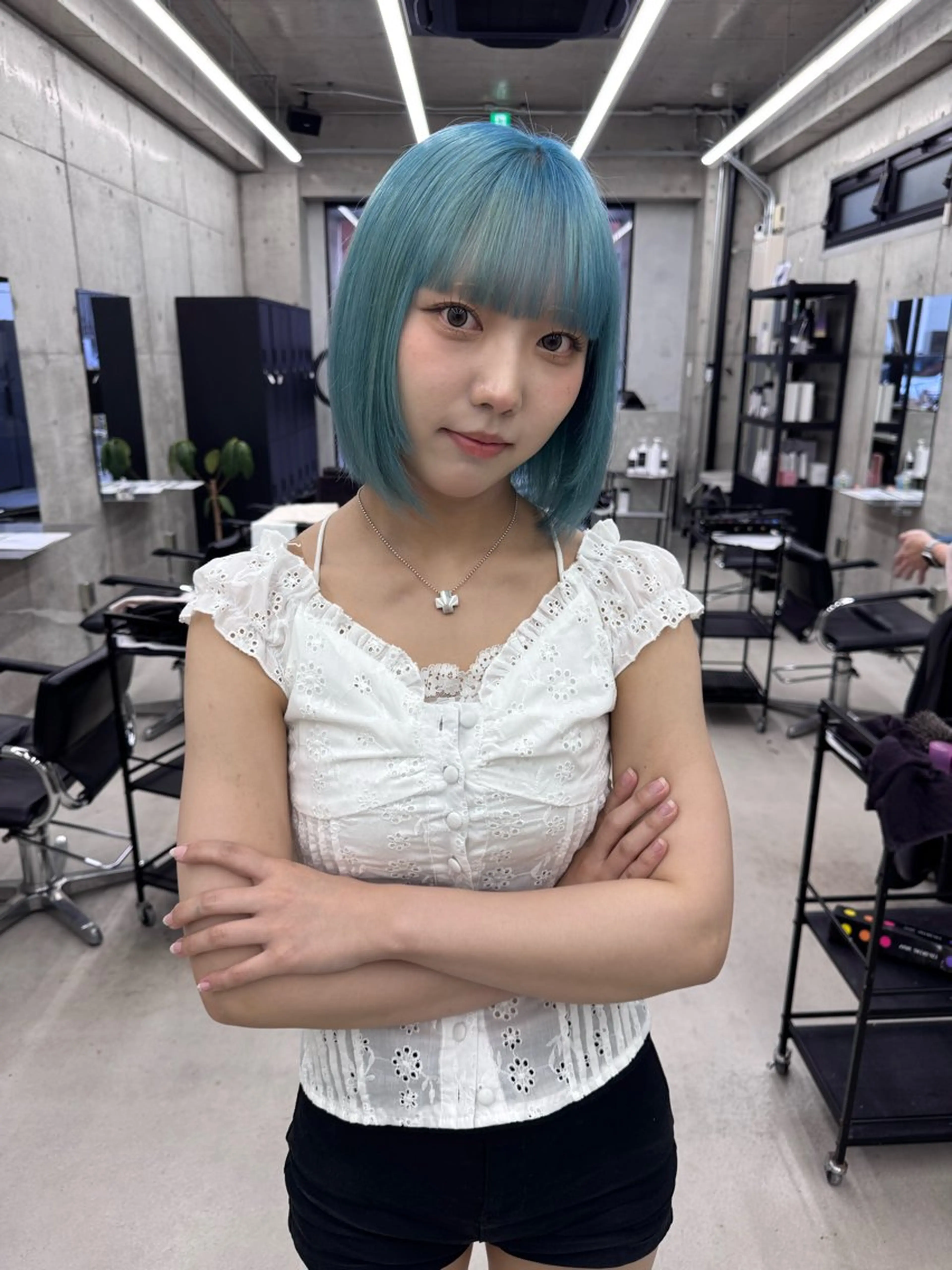 カラー 和木坂 日美のヘアスタイル