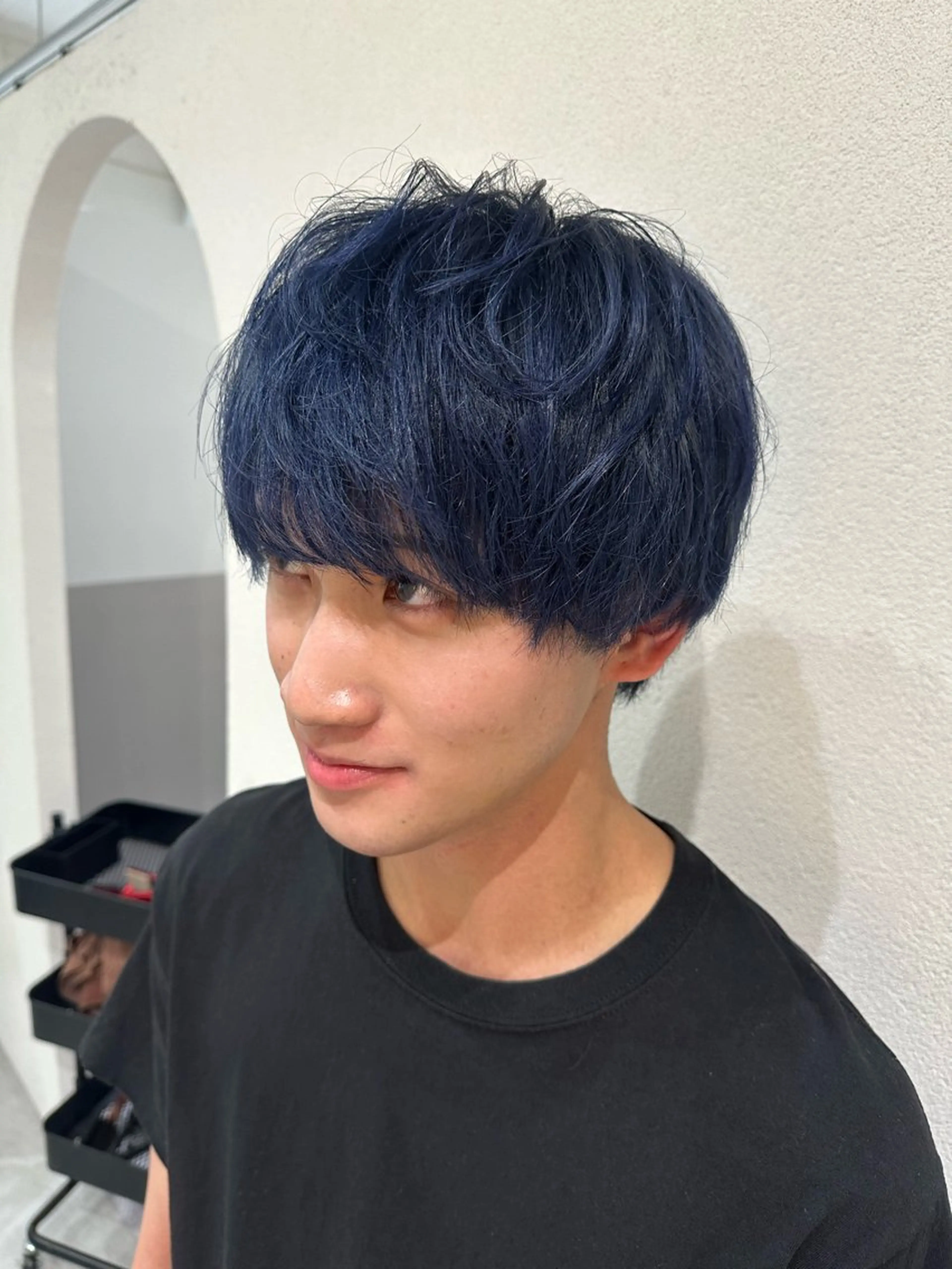 ショート カラー メンズ カット ヘアカラー トリートメント 🪞個室サロン/韓国 艶髪/keito🪞のヘアスタイル