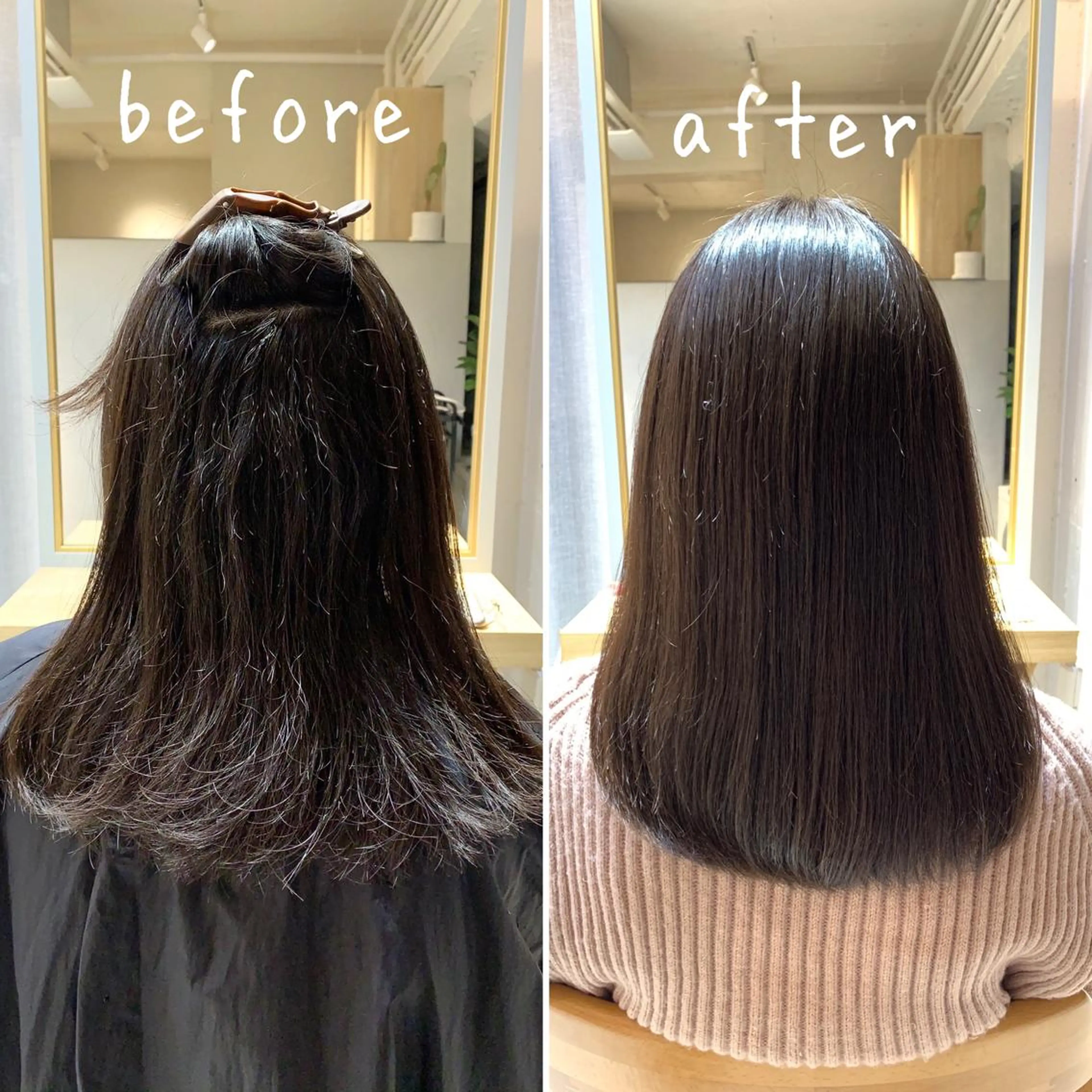 ミディアム ✨髪質改善　美髪✨ 縮毛　井上 大誠のヘアスタイル