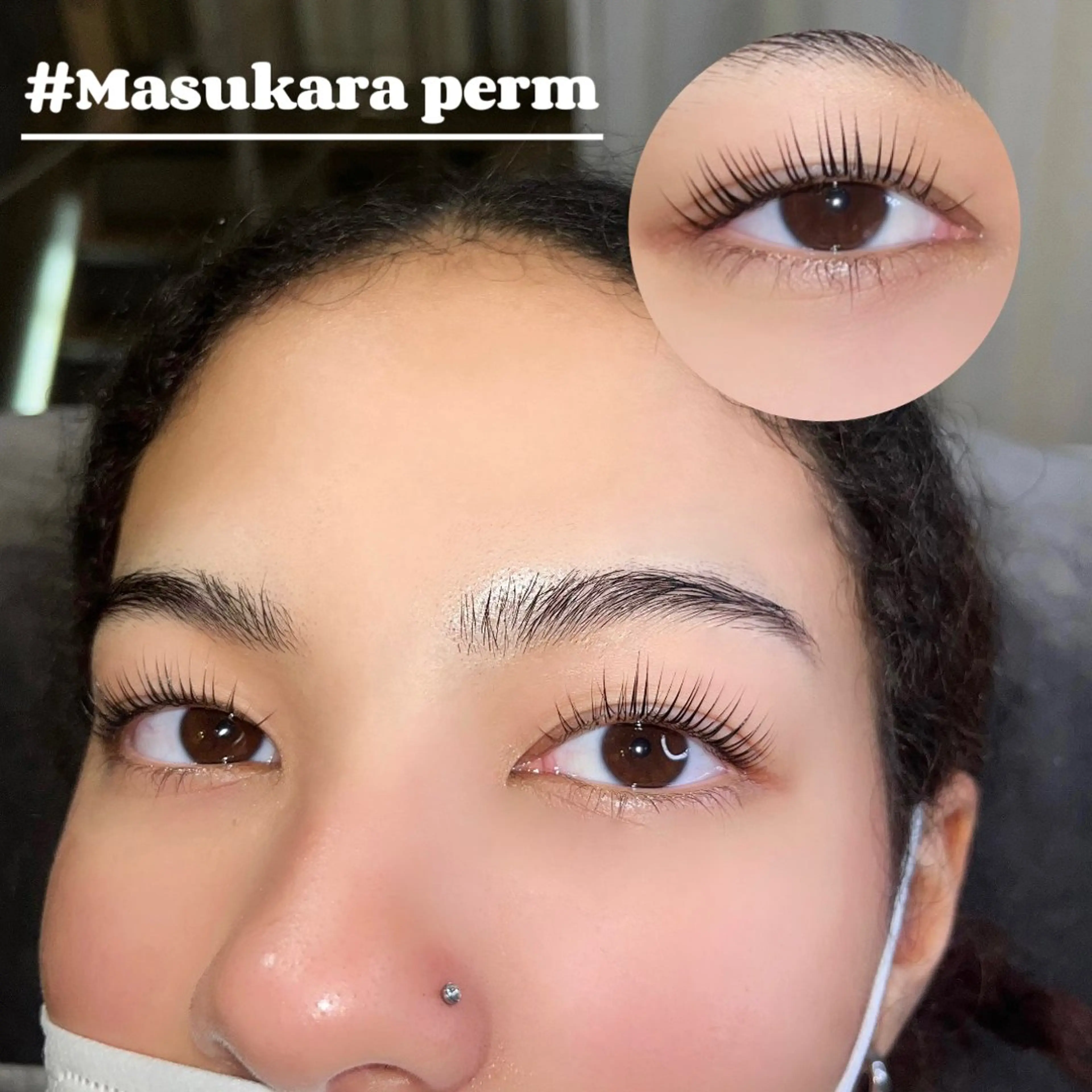 マツエク・マツパ 束感まつ毛 韓国風マツエク パリジェンヌラッシュリフト まつげパーマ 一重×まつ毛パーマ 眉毛/まつ毛パーマ/WAX脱毛 Navillera 自由が丘所属・眉毛／まつ毛サロン Ayamiのマツエク・マツパデザイン