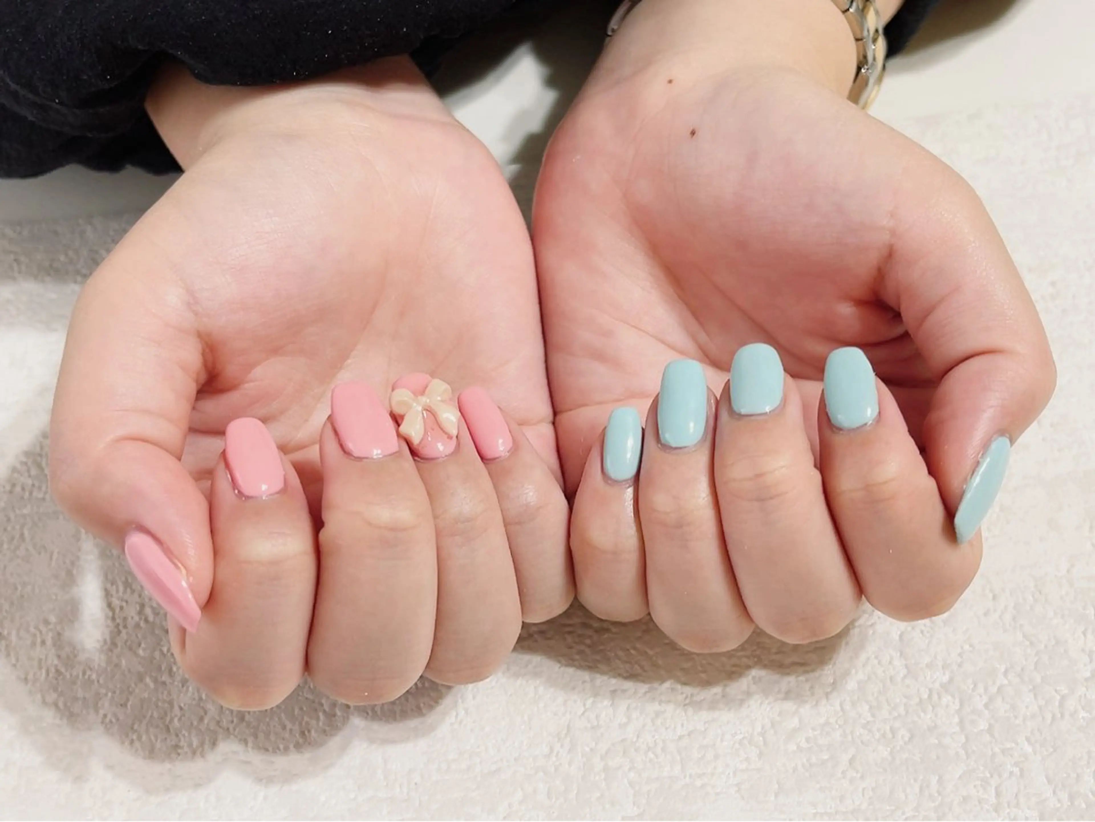 ネイル ジェルネイル メンズネイル パラジェル 夏ネイル ワンホンネイル kikinail 溝の口のネイルデザイン