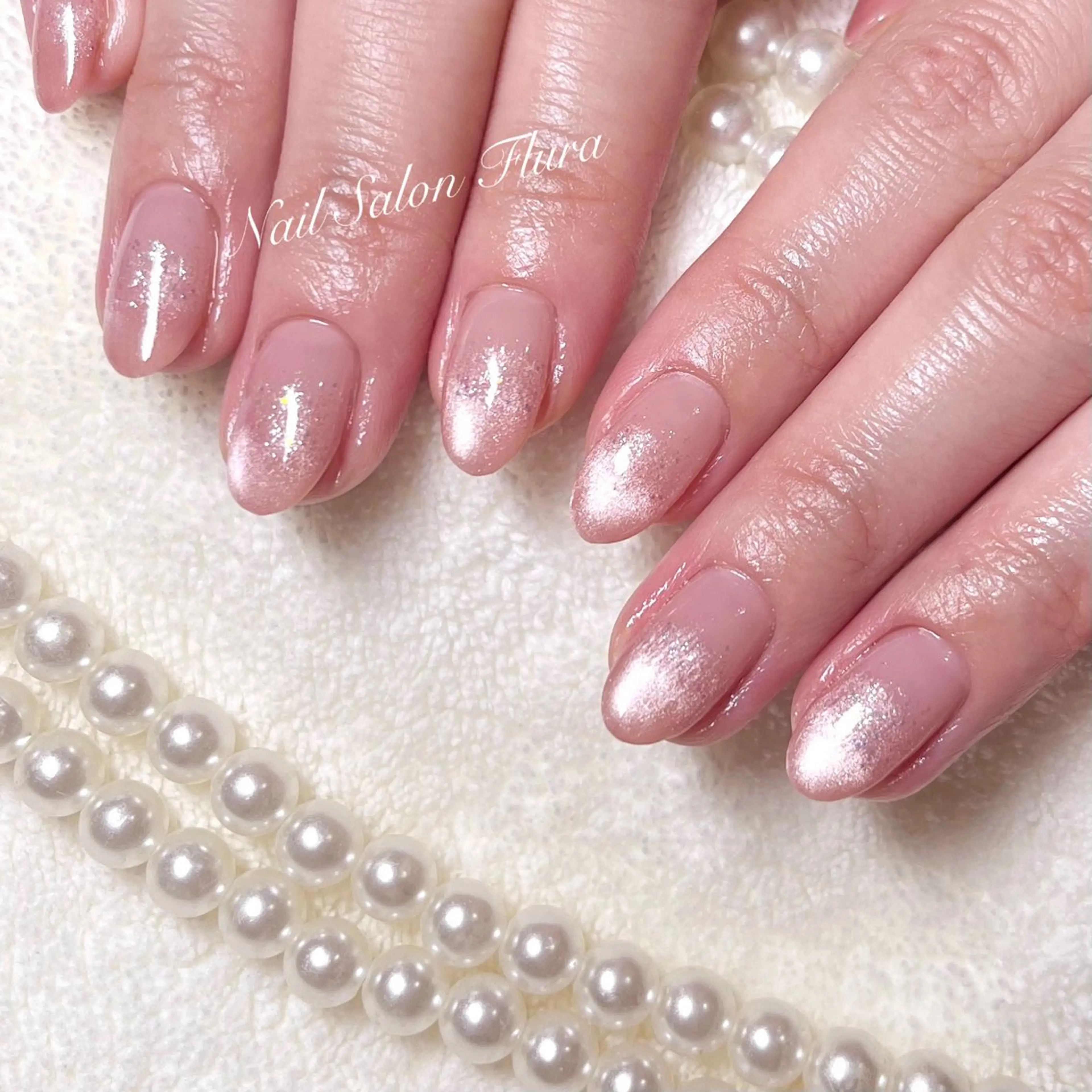 ネイル マグネットネイル ハンドネイル NailSalon Fluraのネイルデザイン