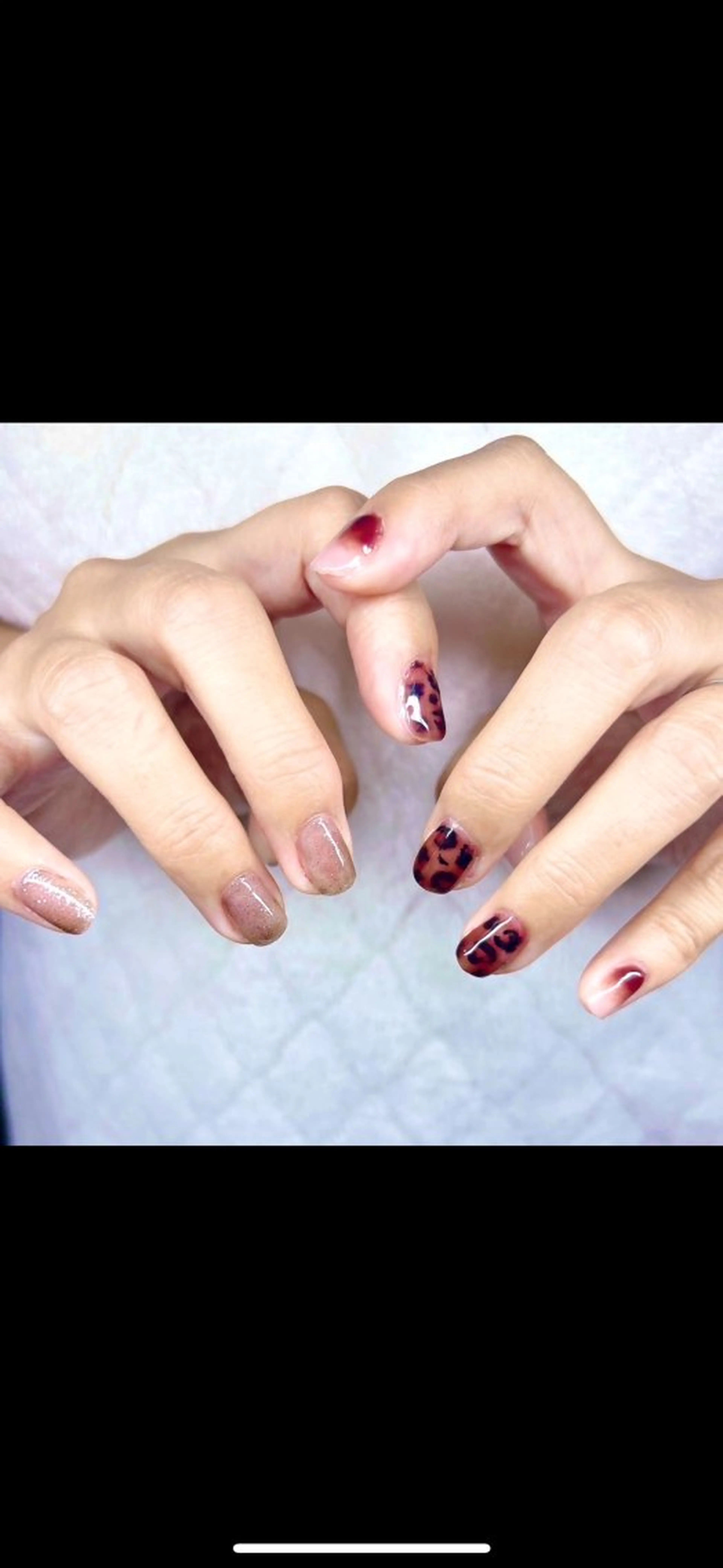 ネイル アニマル柄 ハンドネイル ハンドケア MYu Beauty Salon  MAIのネイルデザイン