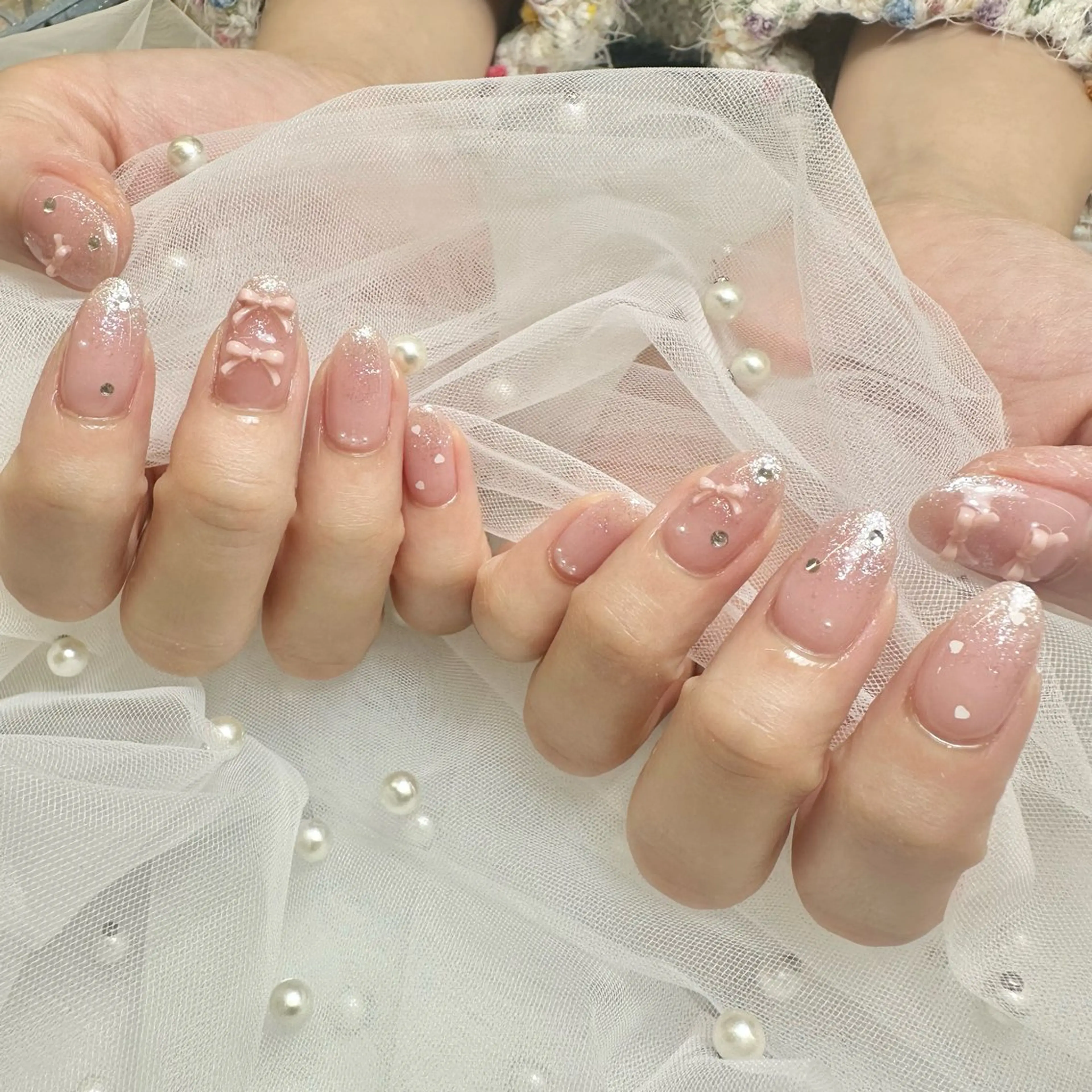 - ̗̀ 5月以降ご新規様   ̖́-10本長さだし+4本アートコース🎀の写真