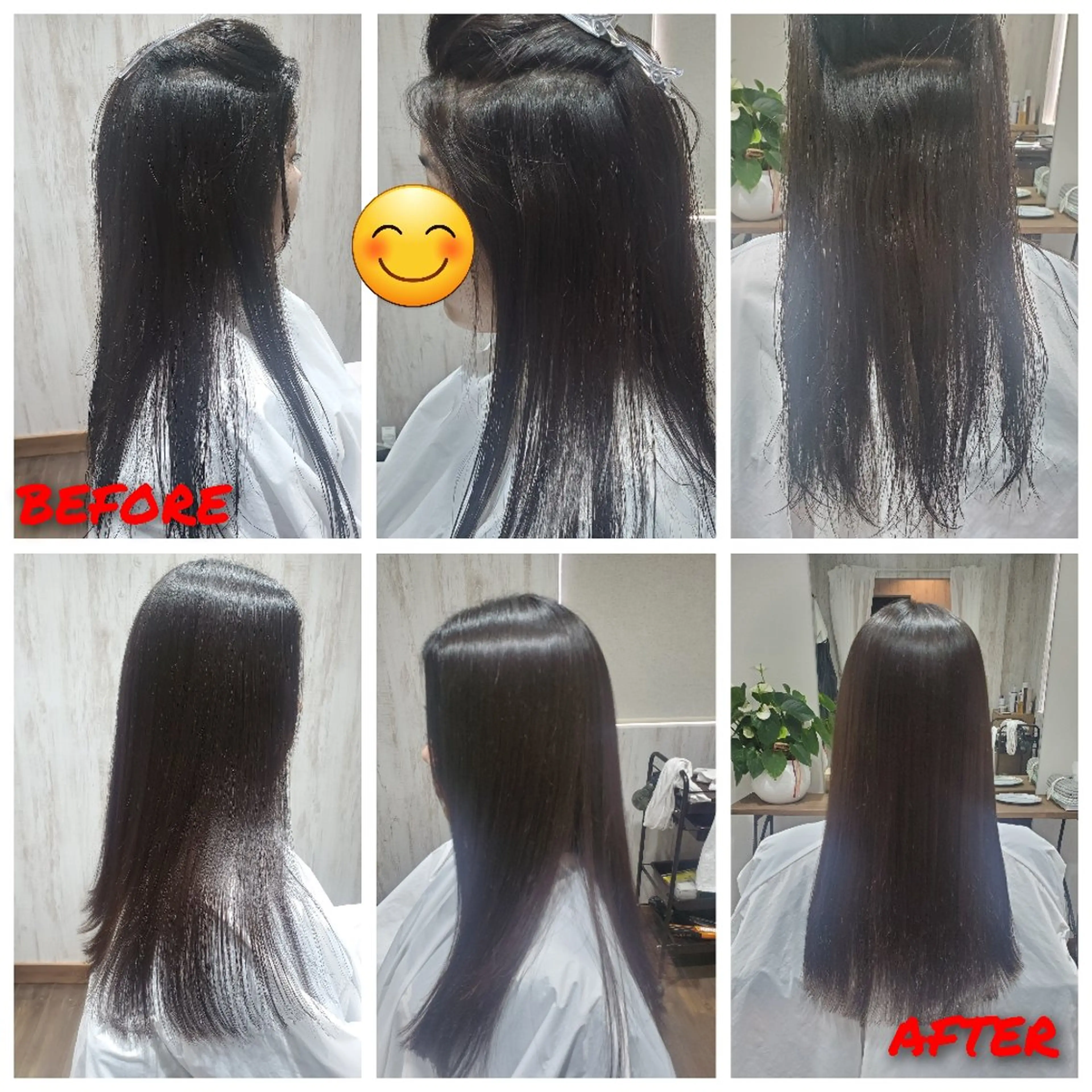 ロング 縮毛矯正 個室美容室 TOMO 美髪縮毛✨のヘアスタイル