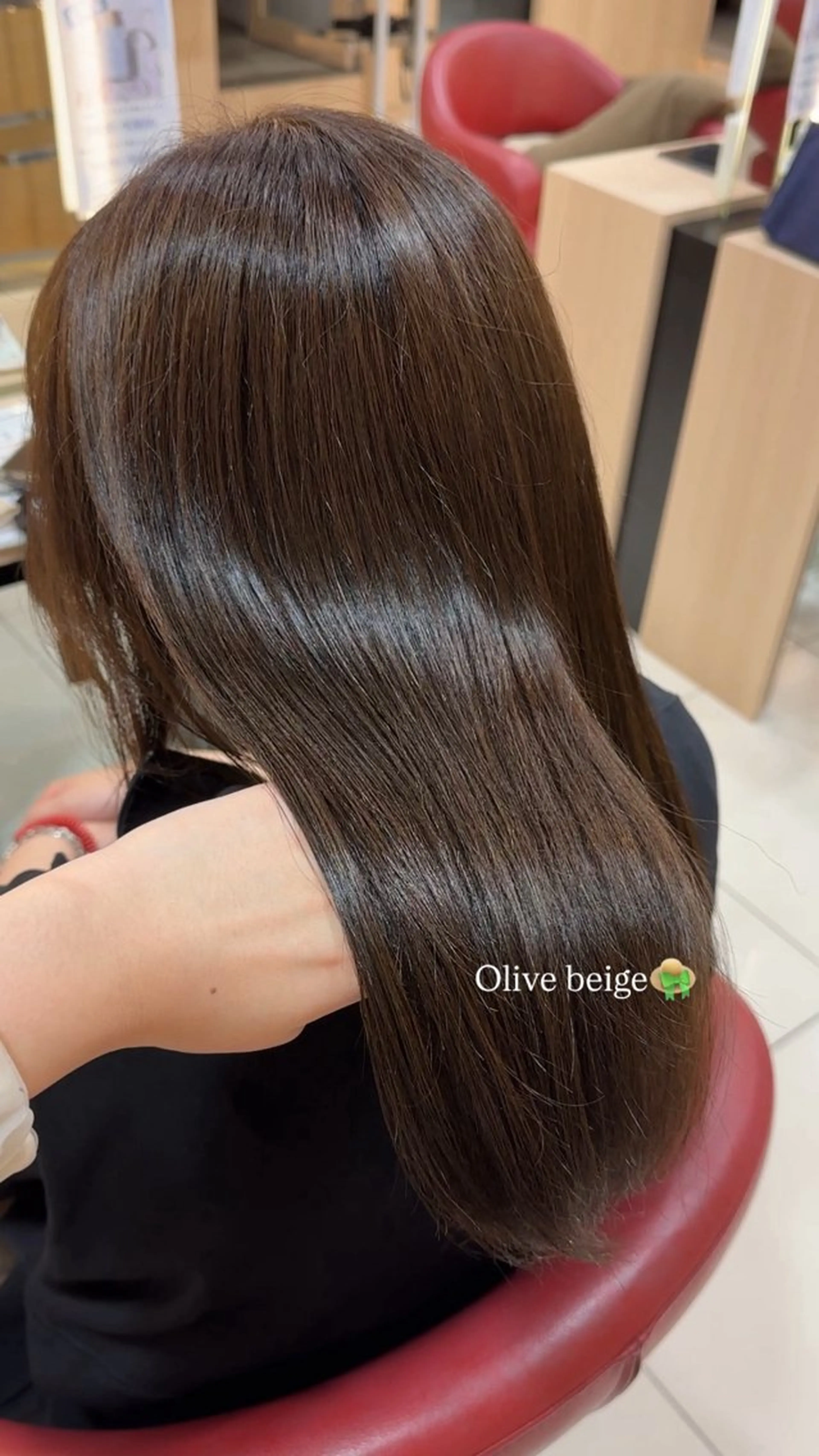 ロング カラー イルミナカラー カット ヘアカラー 🌷暖色カラー Miku🌷のヘアスタイル