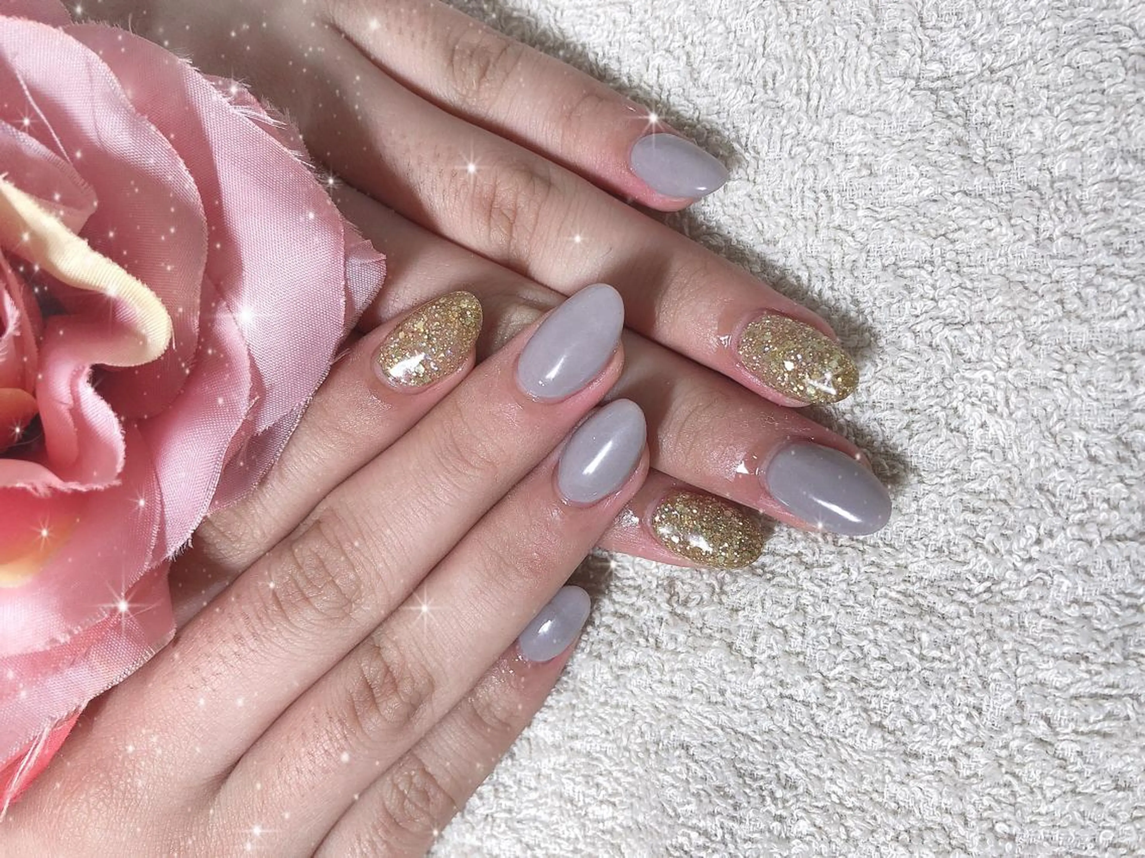 ショート ネイル ハンドネイル 《LB》ラブリエ Nail&eyeのマツエク・マツパデザイン