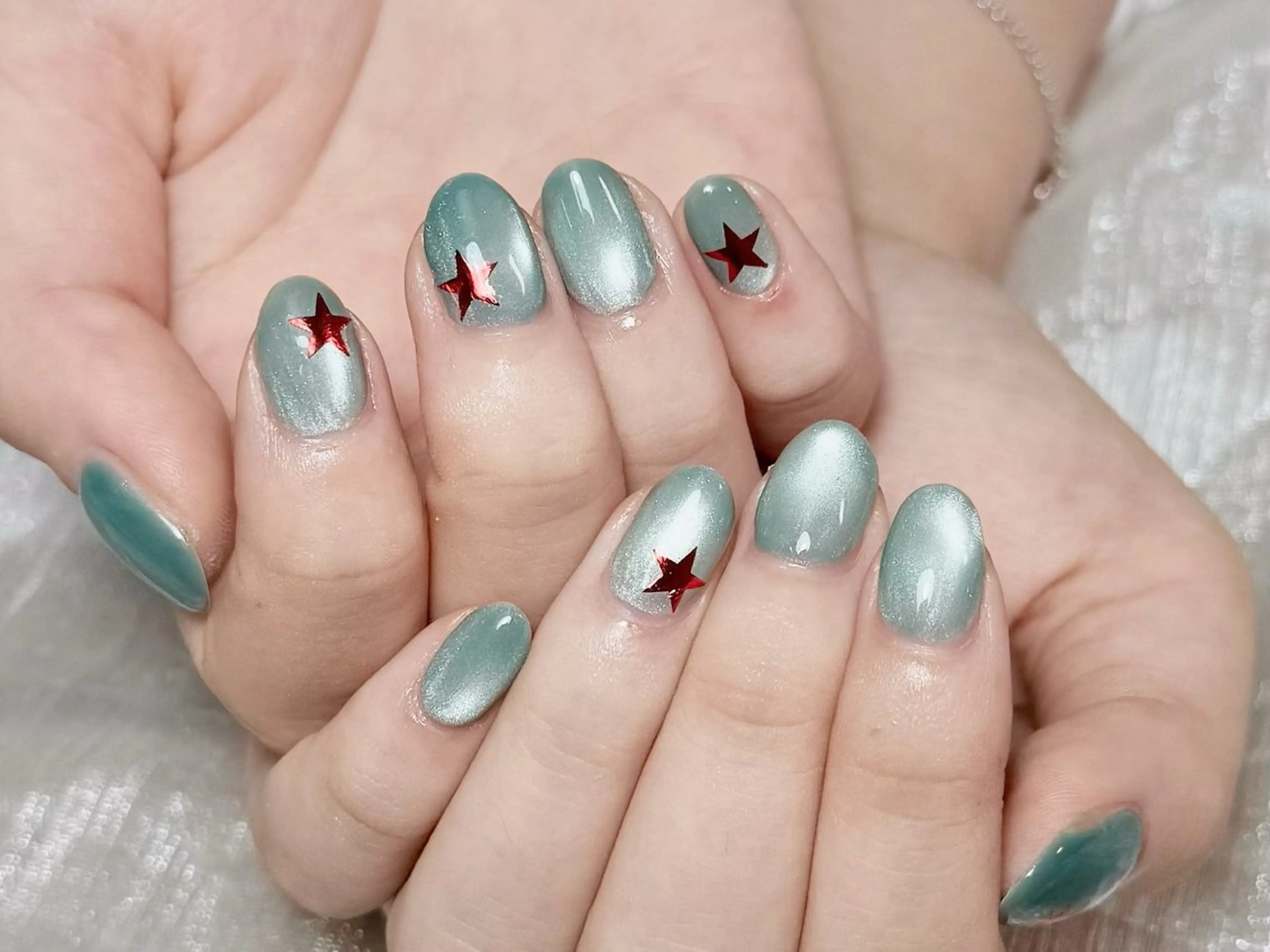 ❤️練習モデル❤️ 大人気マグネット🧲ネイルの写真