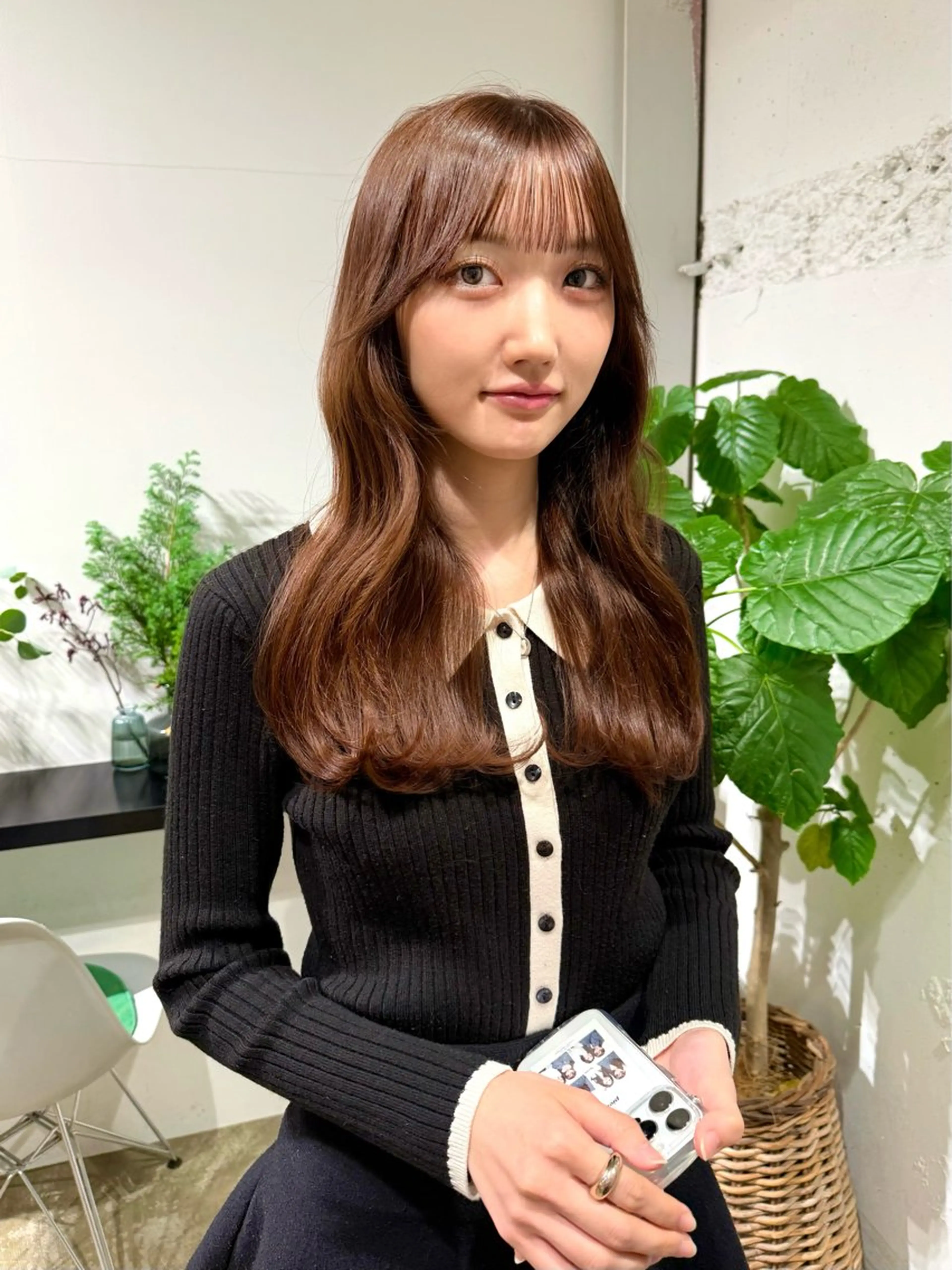 ロング カラー イルミナカラー レイヤーカット トリートメント naho✂︎bob/ layerのヘアスタイル