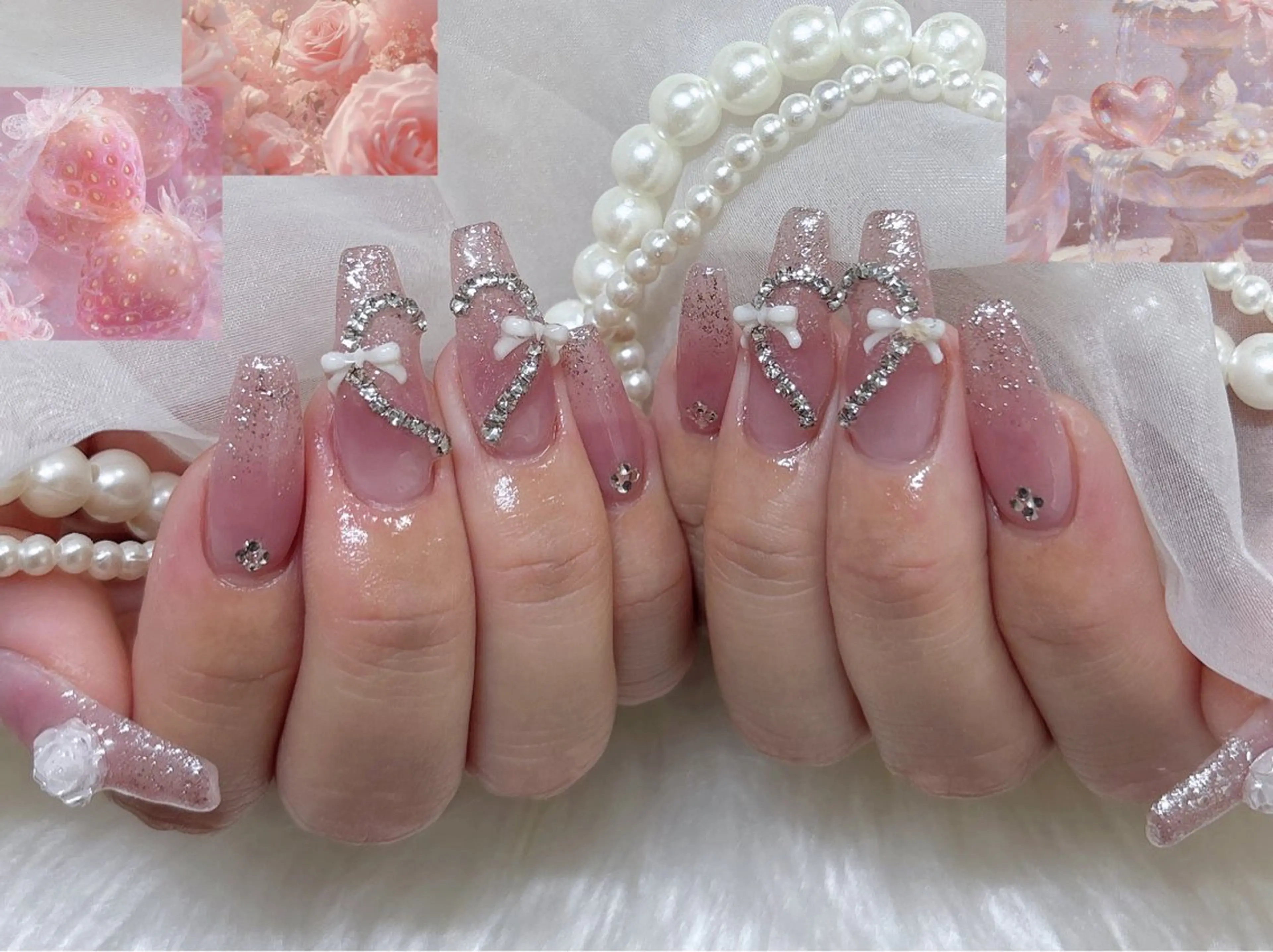 ネイル ハンドネイル ☁️Zir nail ゆい 🧸💛のネイルデザイン