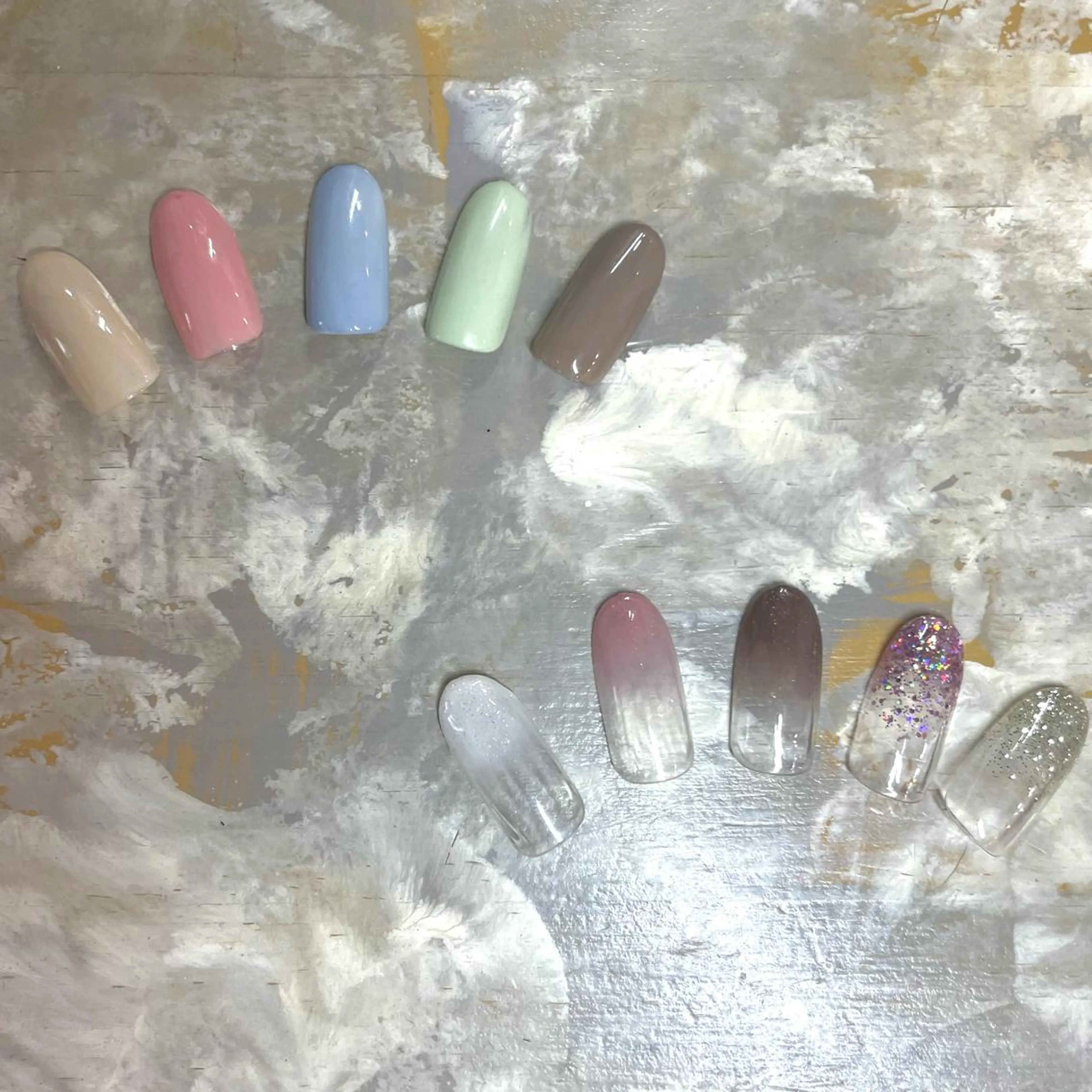 ネイル ワンカラーネイル SOL　nail イマナカのネイルデザイン