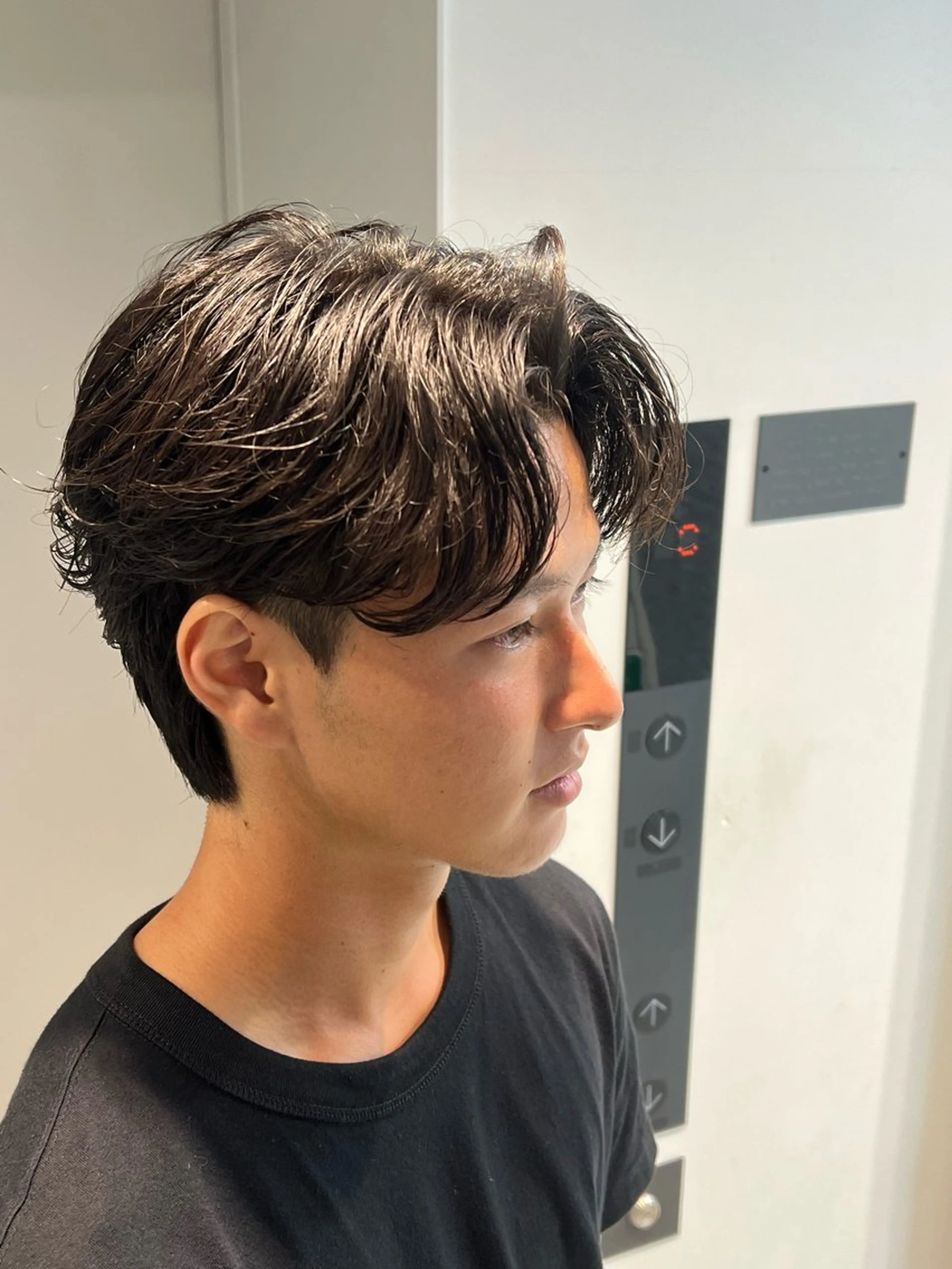 パーマ カット パーマ 🌀ソヘル/シャドウ ✨/メンズパーマ/栄のヘアスタイル