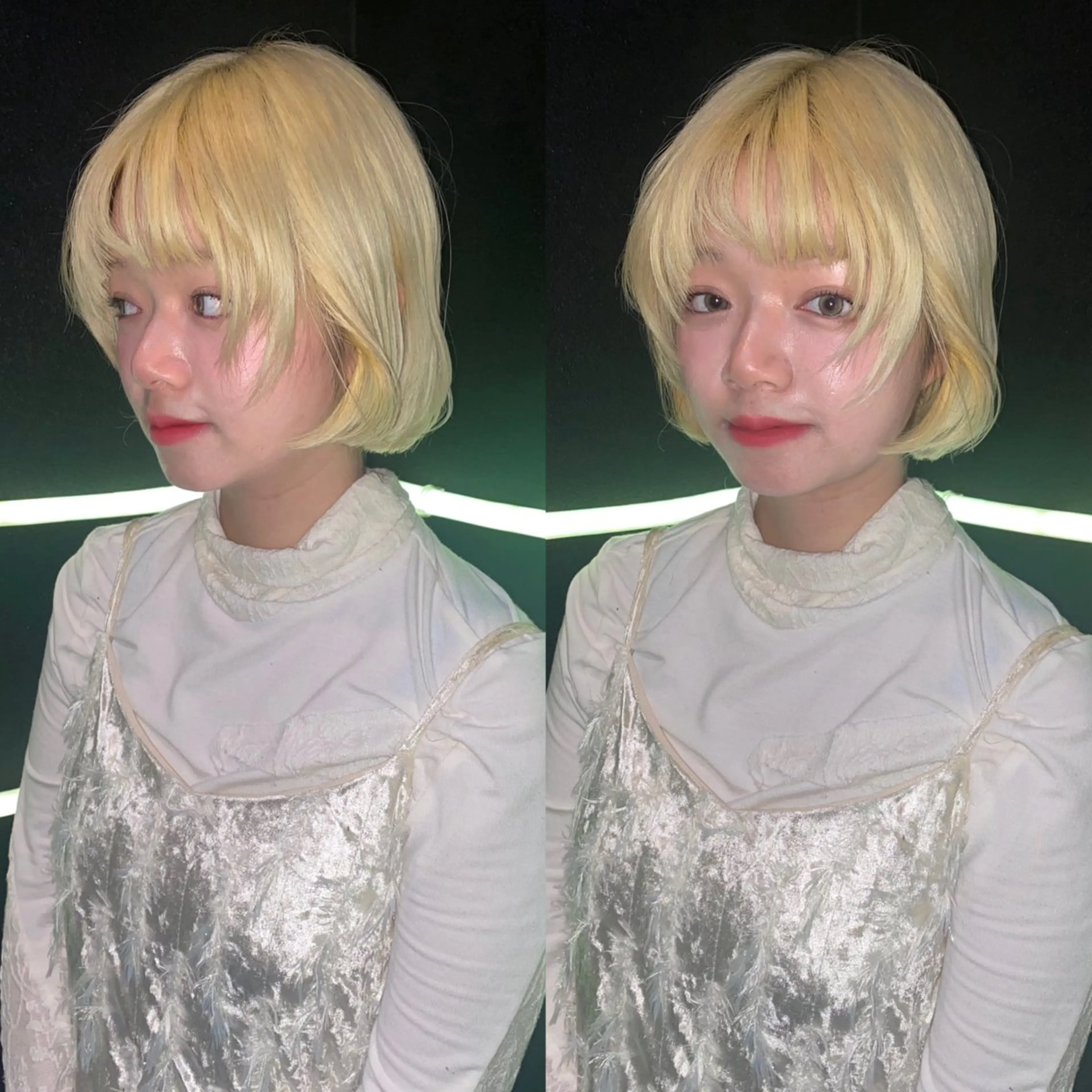 ショート カラー ヘアカラー トリートメント mai / linoah˚✧のヘアスタイル