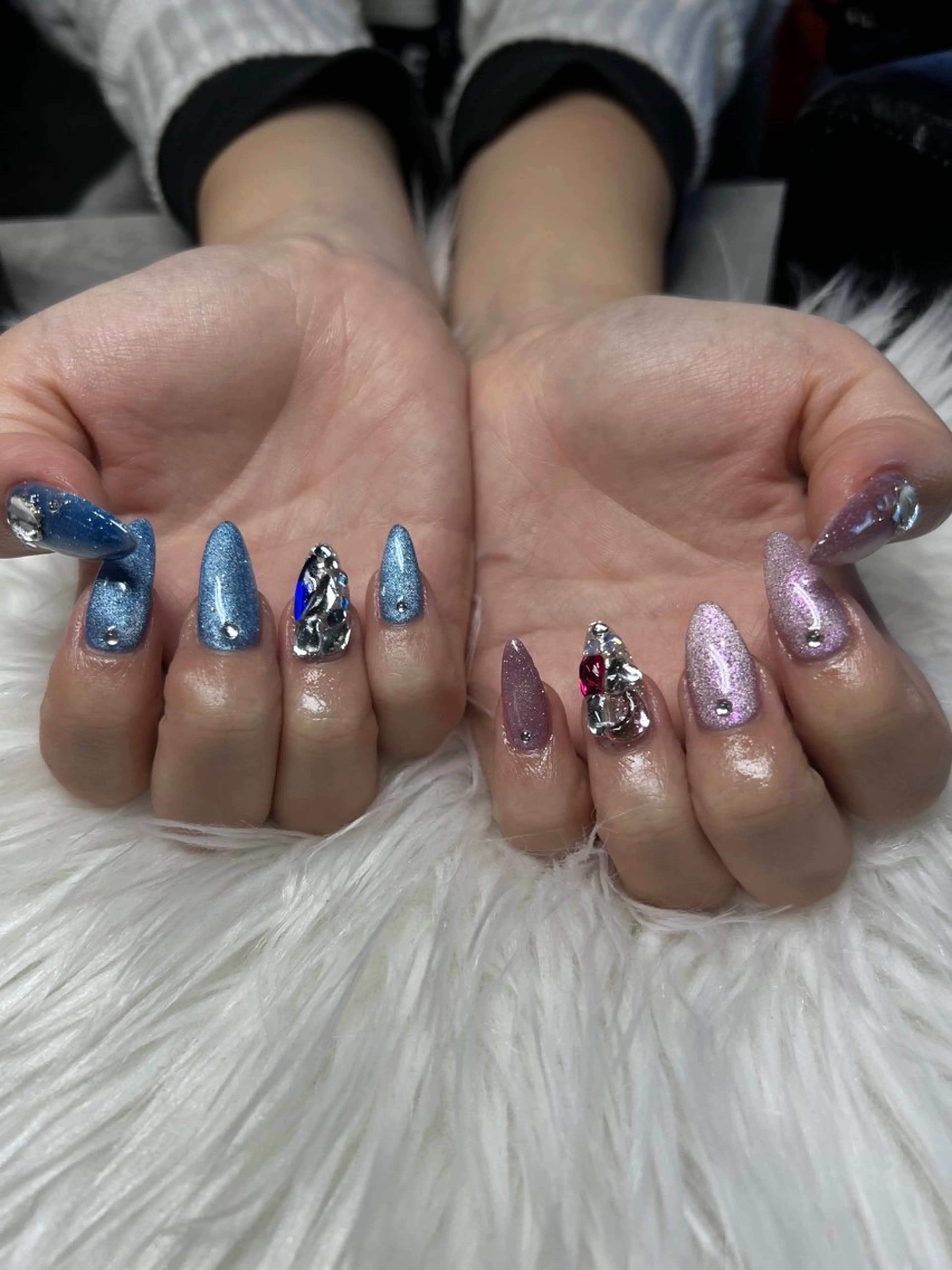 ネイル Miimo💅🏻 ほのか‪ ·͜·♡‬のネイルデザイン