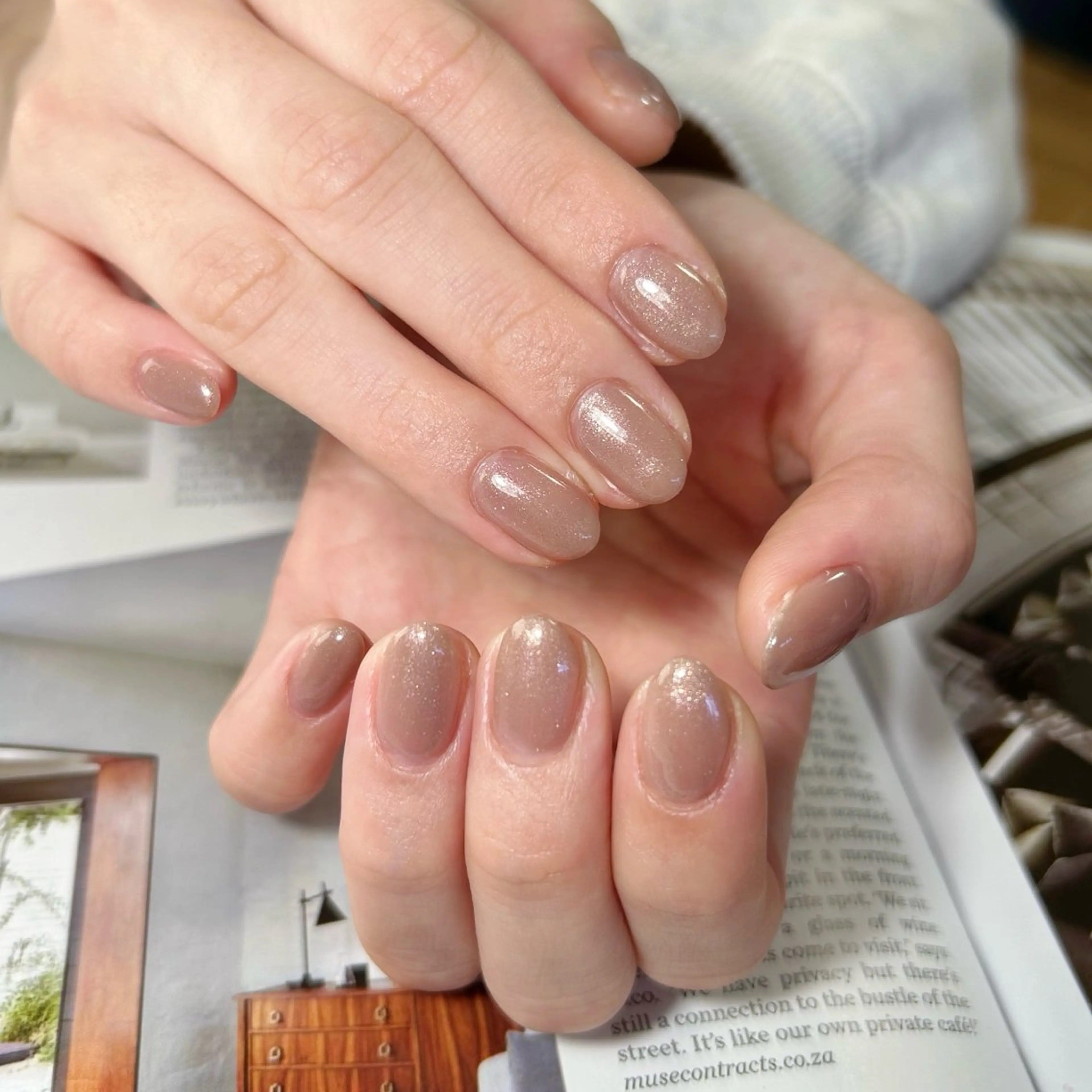 ネイル オフィスネイル ハンドネイル Lofinails ちひろのネイルデザイン