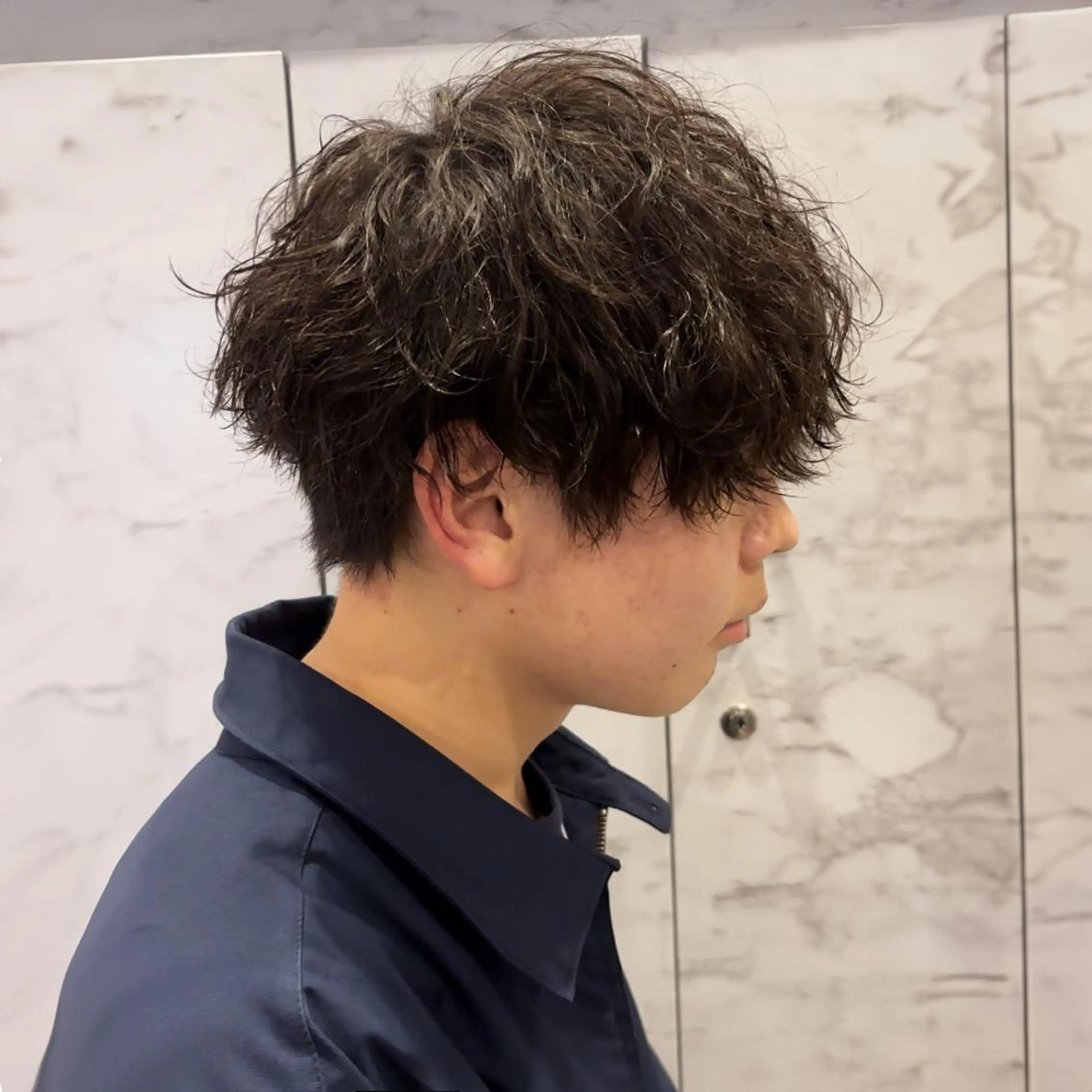 メンズ メンズパーマ カット パーマ 菅原流星🌟カット/ メンズ/メンズパーマのヘアスタイル