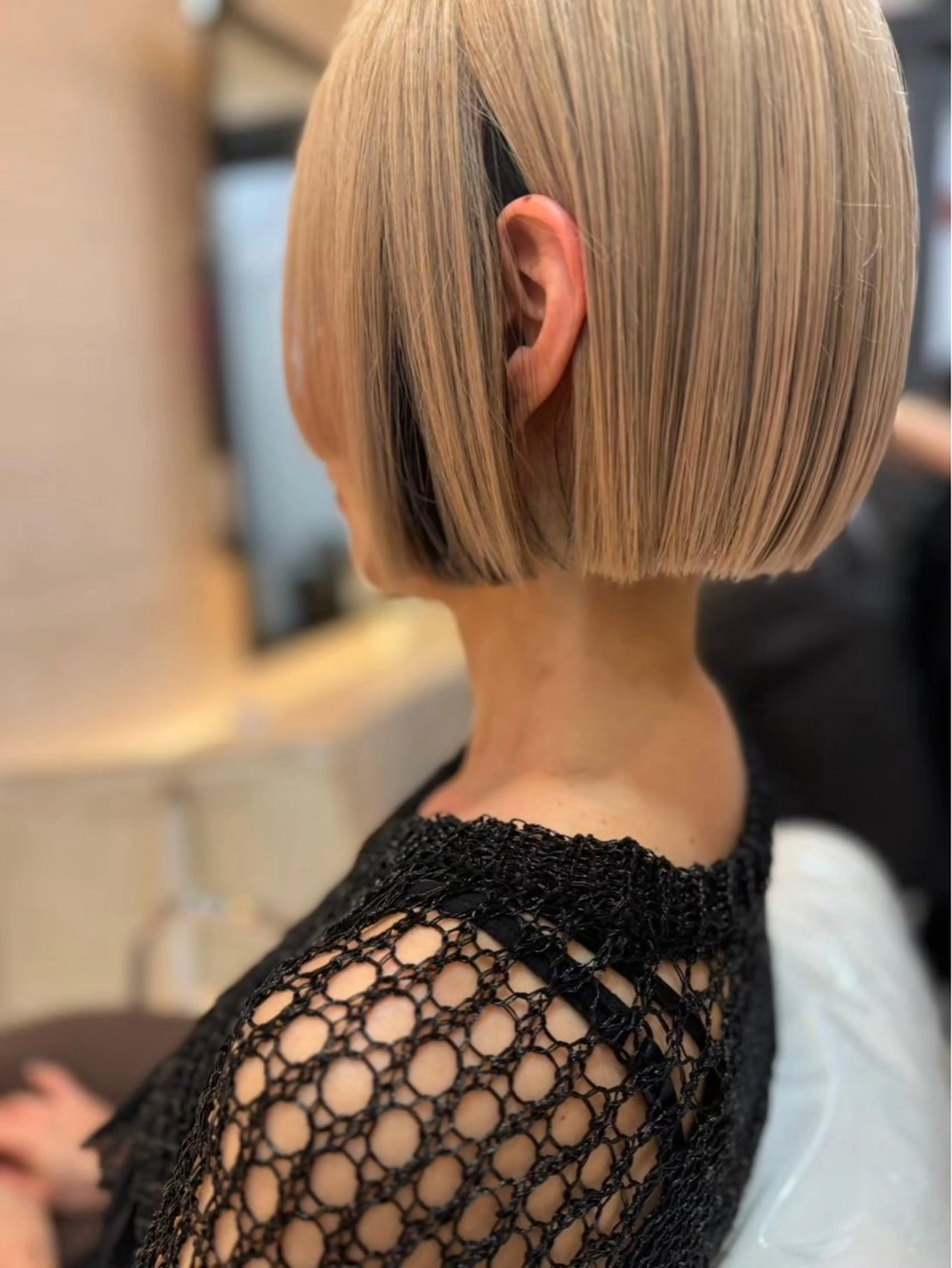 ミディアム ボブ The B/ オガワラナのヘアスタイル