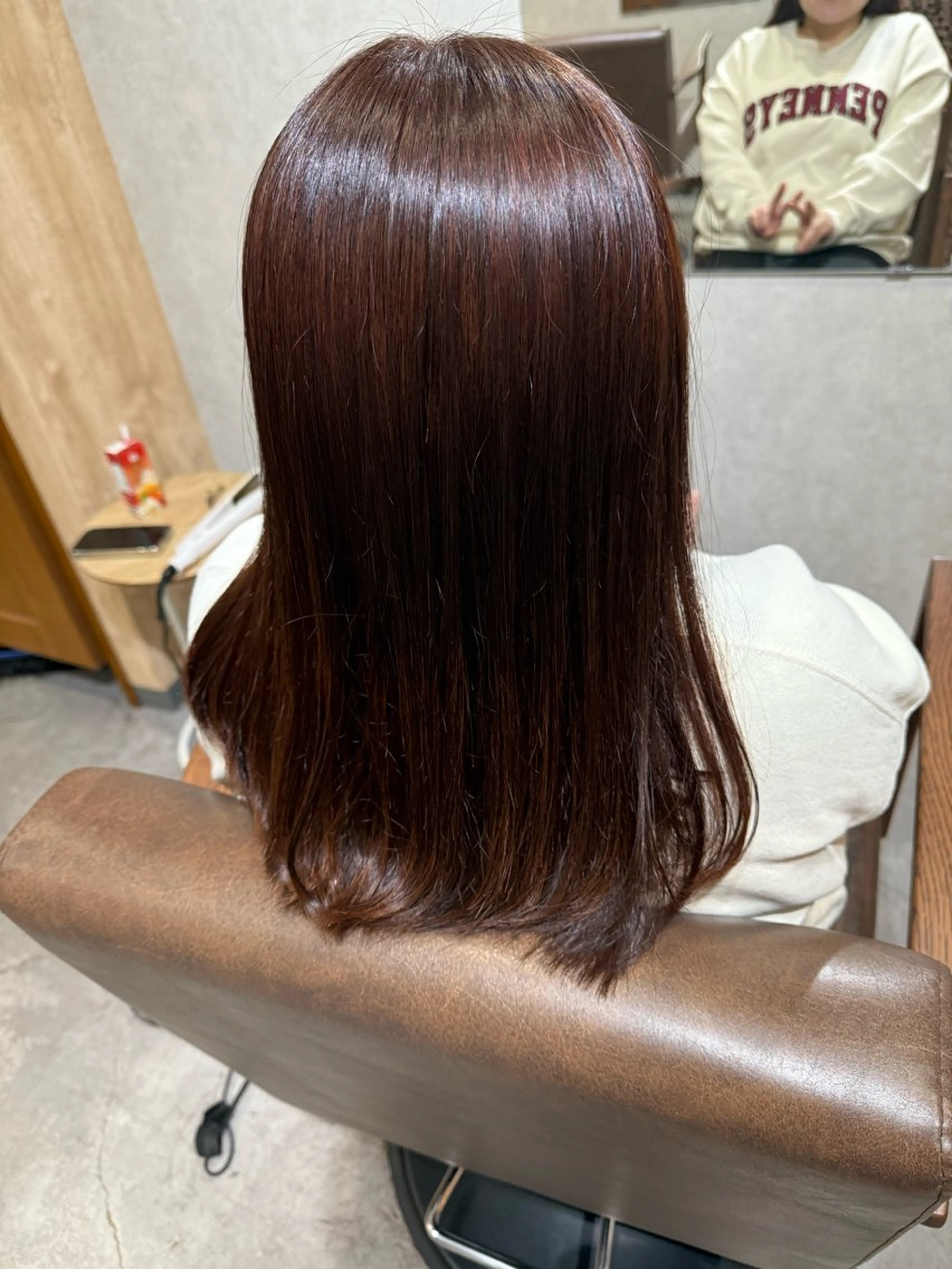 ロング カット ヘアカラー Bish Yanaのヘアスタイル