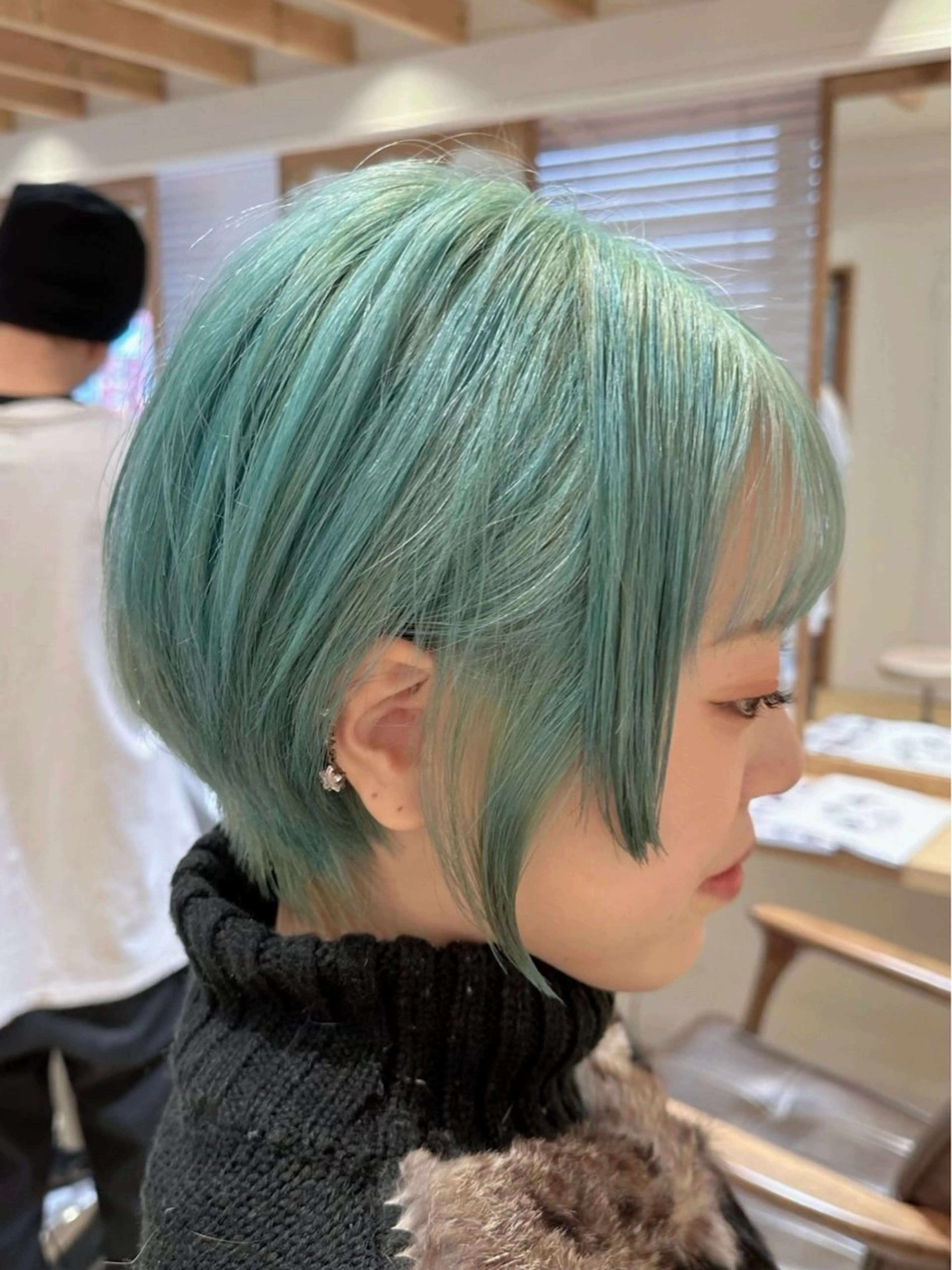 ショート カット ヘアカラー トリートメント 新宿 木下拓哉のヘアスタイル