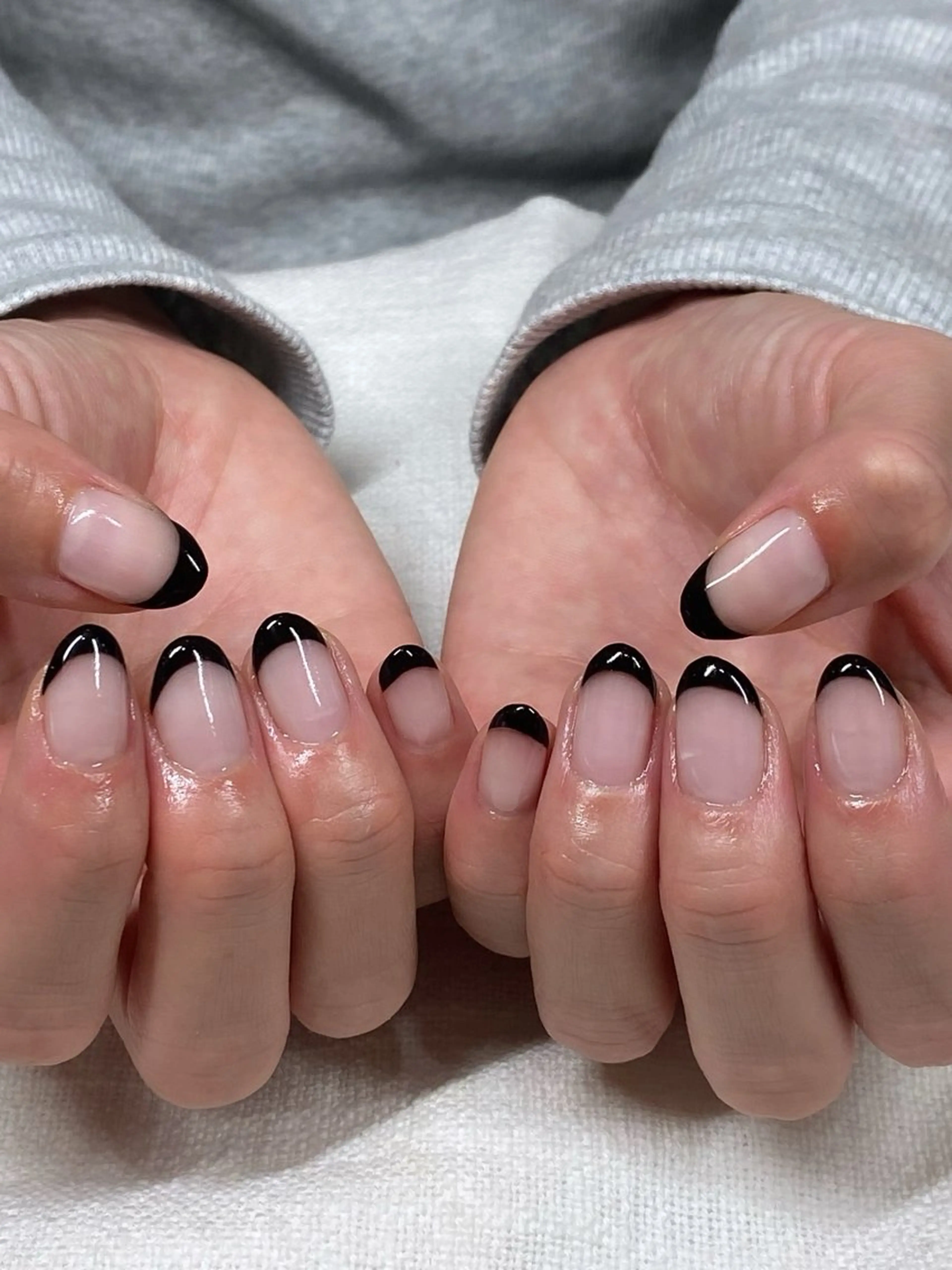 ネイル フレンチネイル ハンドネイル LAJITTO ANJUのネイルデザイン