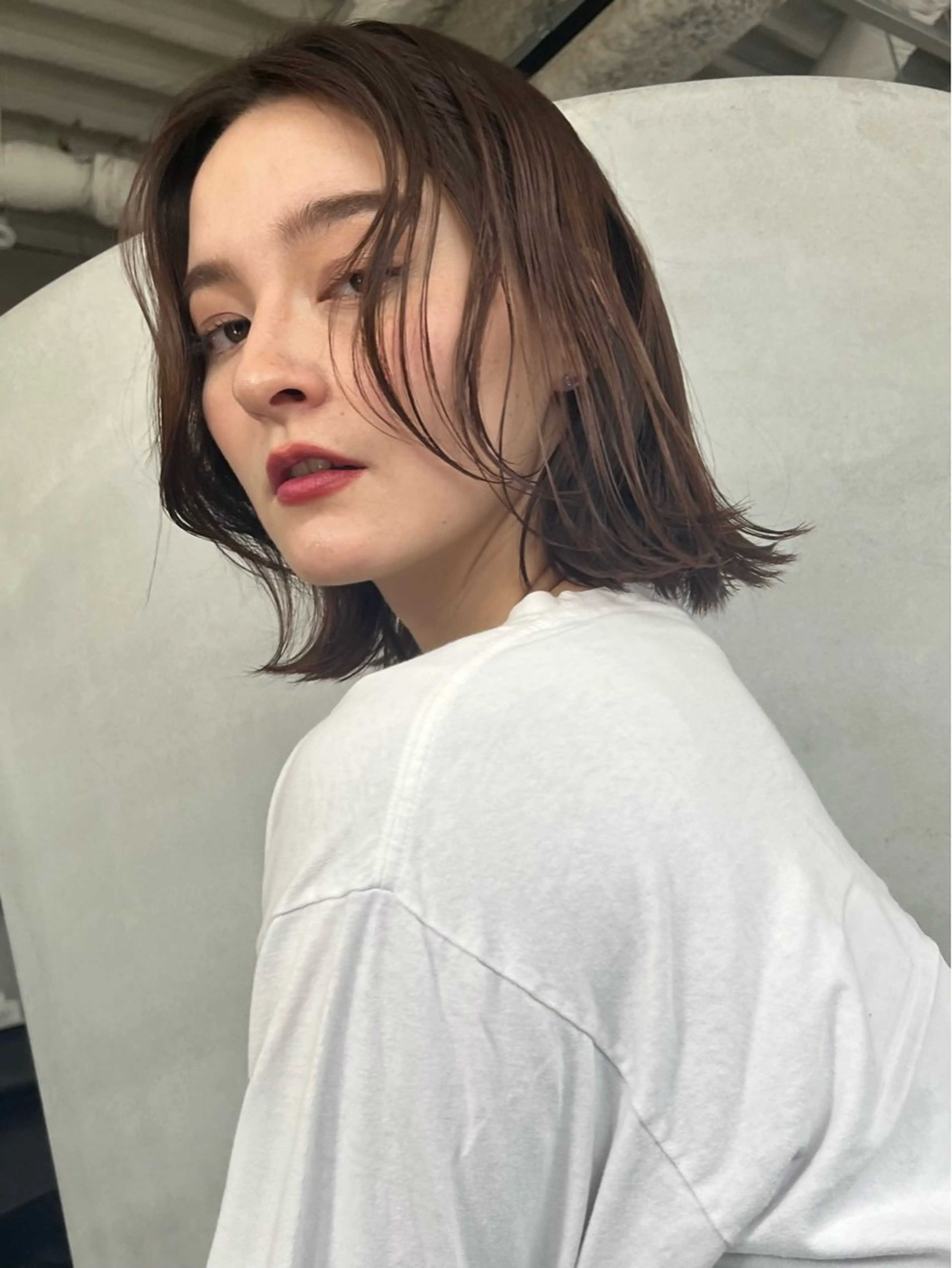 ショート 心斎橋難波本店　店長 THE ECT 中尾のヘアスタイル