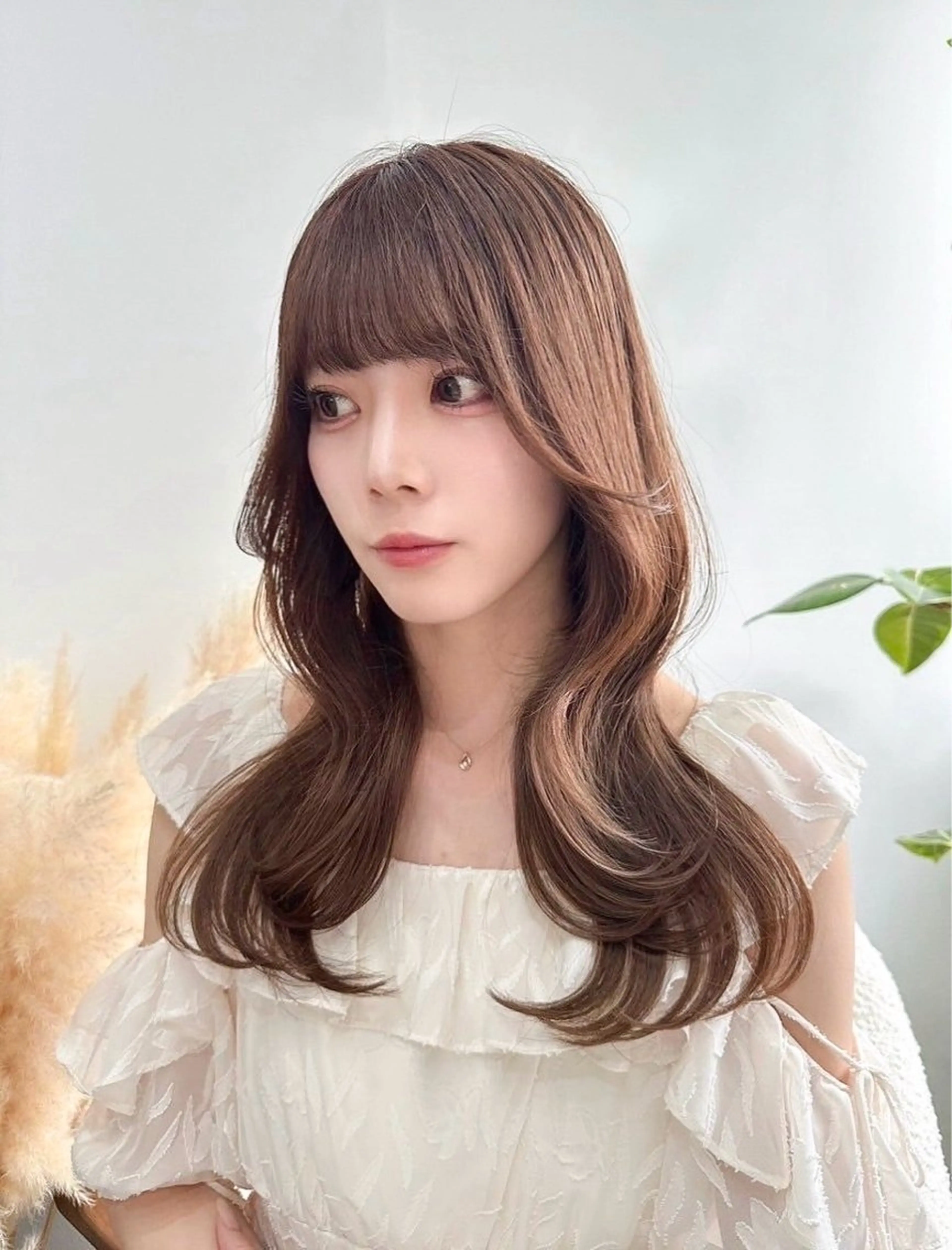 【お出かけ前のメンテナンスに🍓】前髪・顔周りカット🩷巻き下ろしヘアセット付き🕯🎀の写真