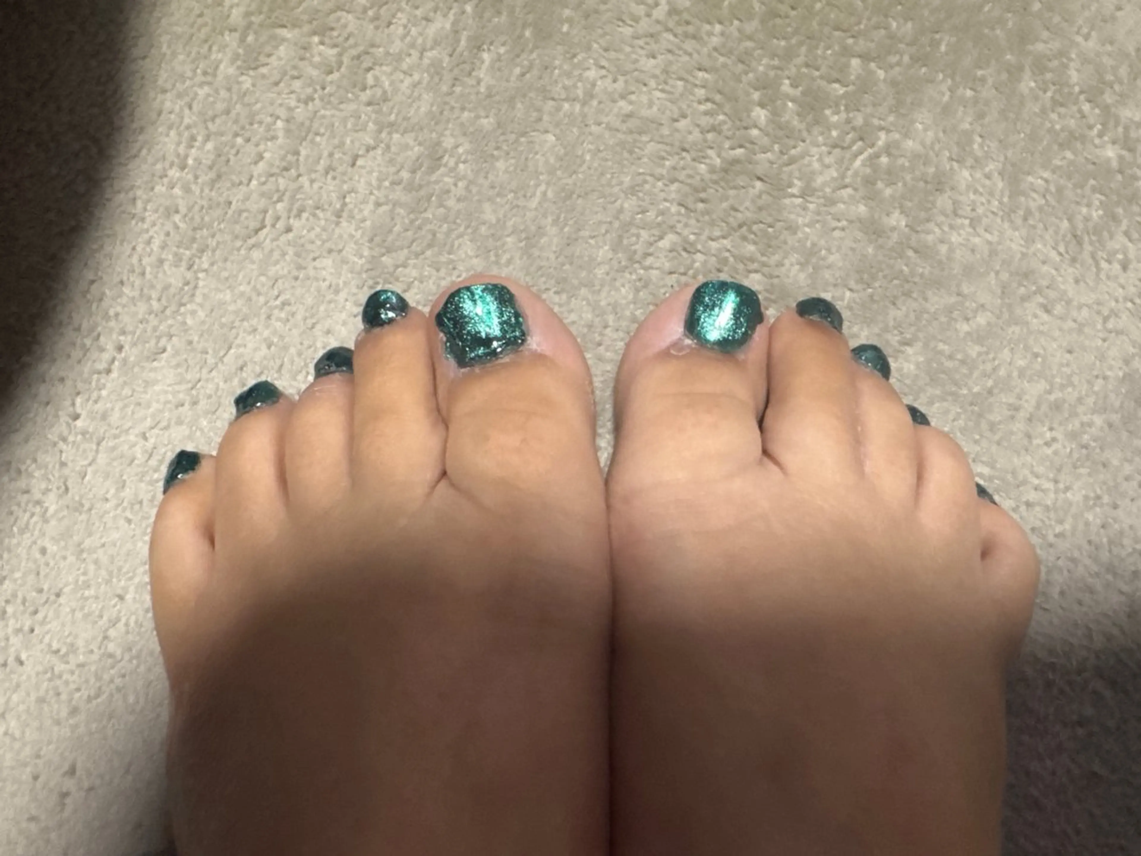 ミニモ学割👩🎓オフ込💎フットネイルの写真