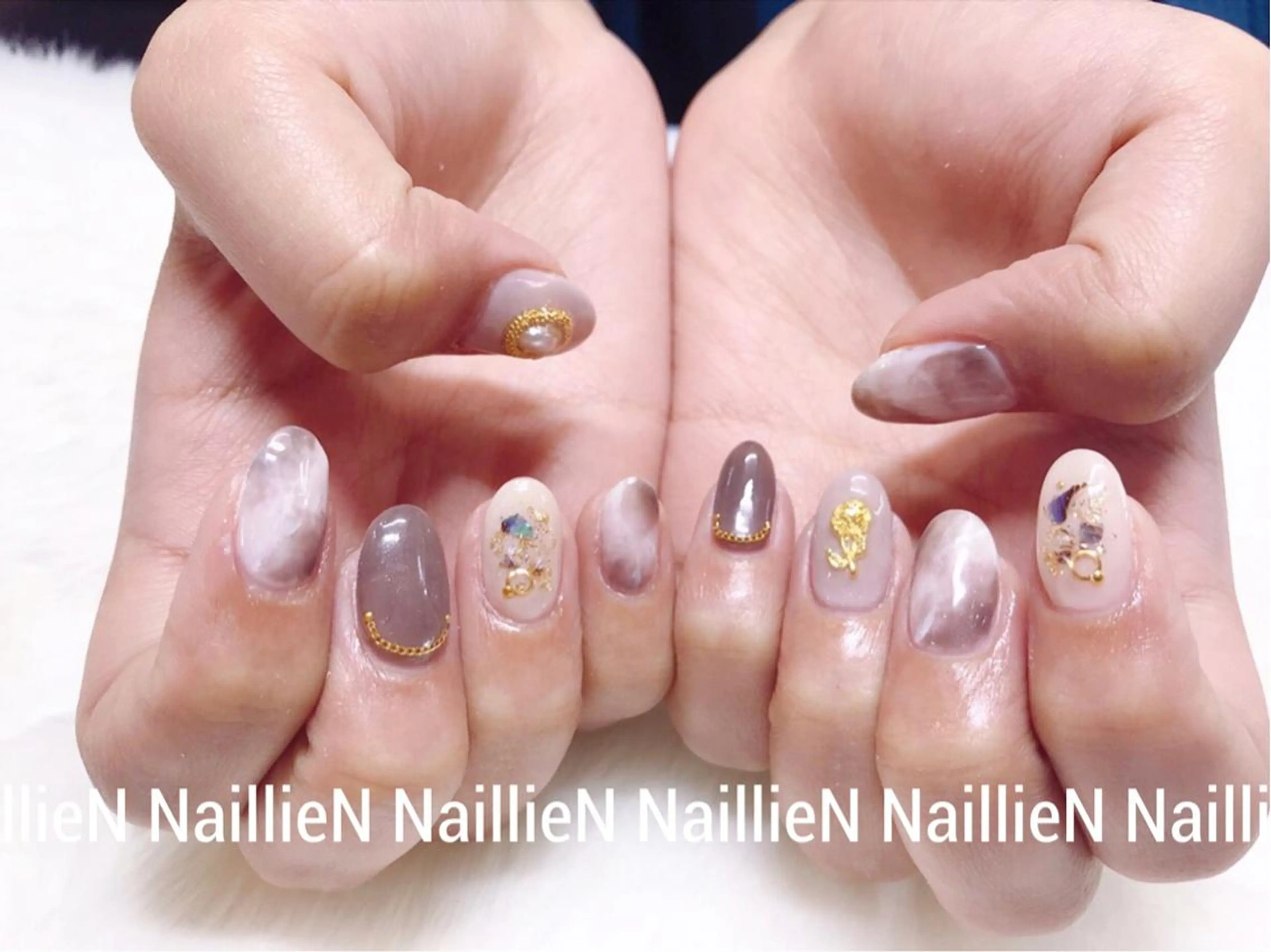 ネイル 持ち込み Nail lieNのネイルデザイン