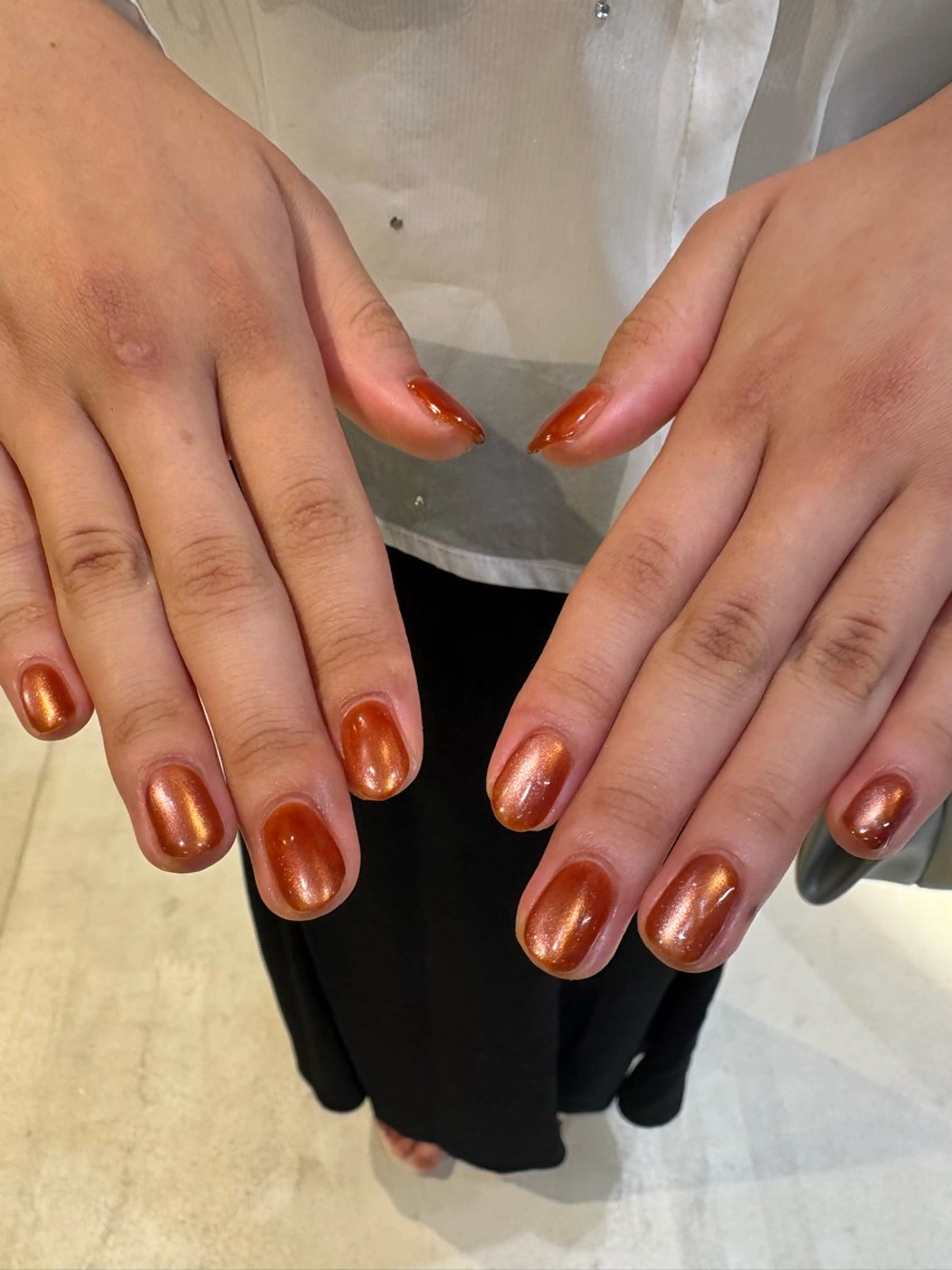 ネイル マグネットネイル Miura.H 🦋🫧のネイルデザイン