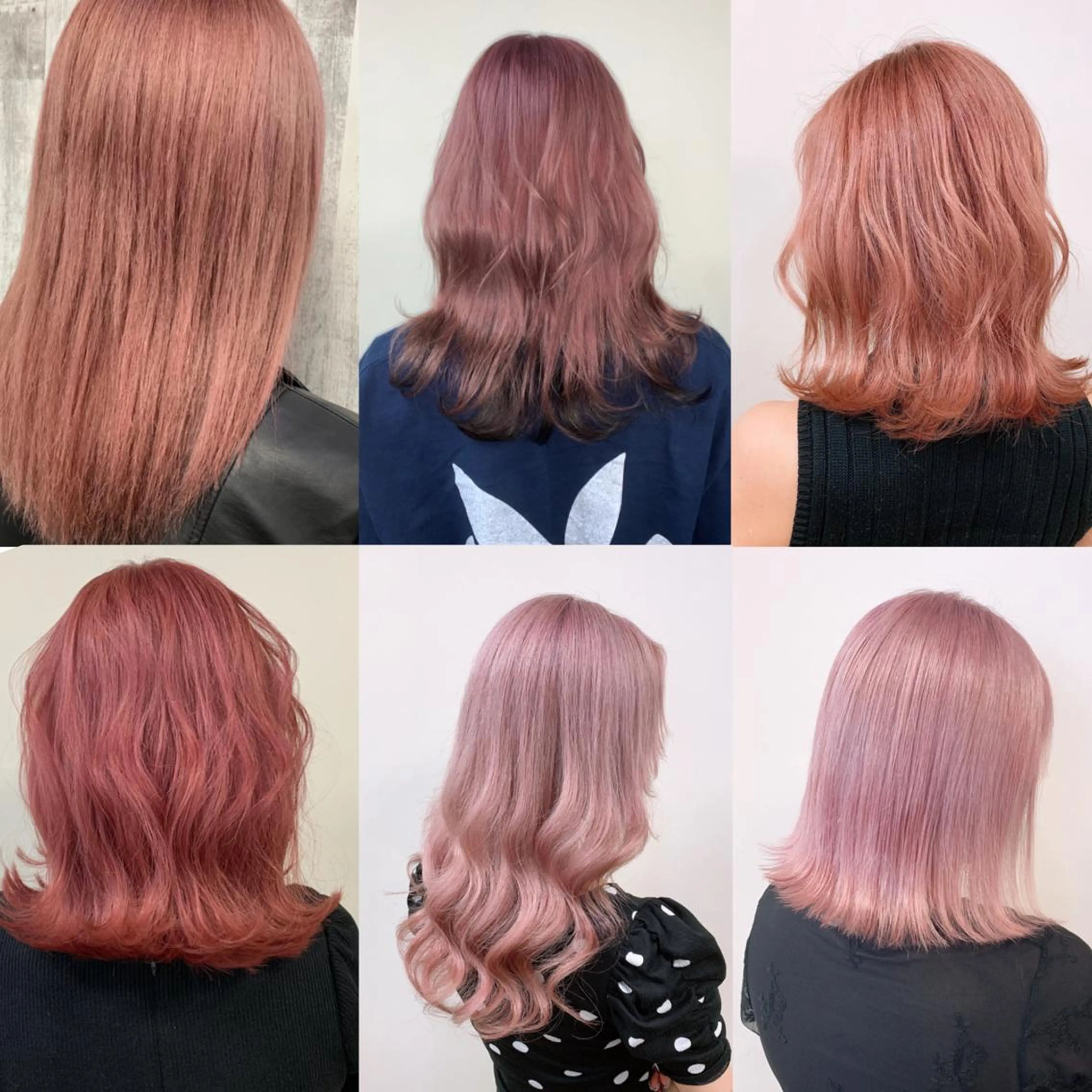 ショート カラー 渋谷🤍ハイトーン、 エクステ🤍アミルのヘアスタイル