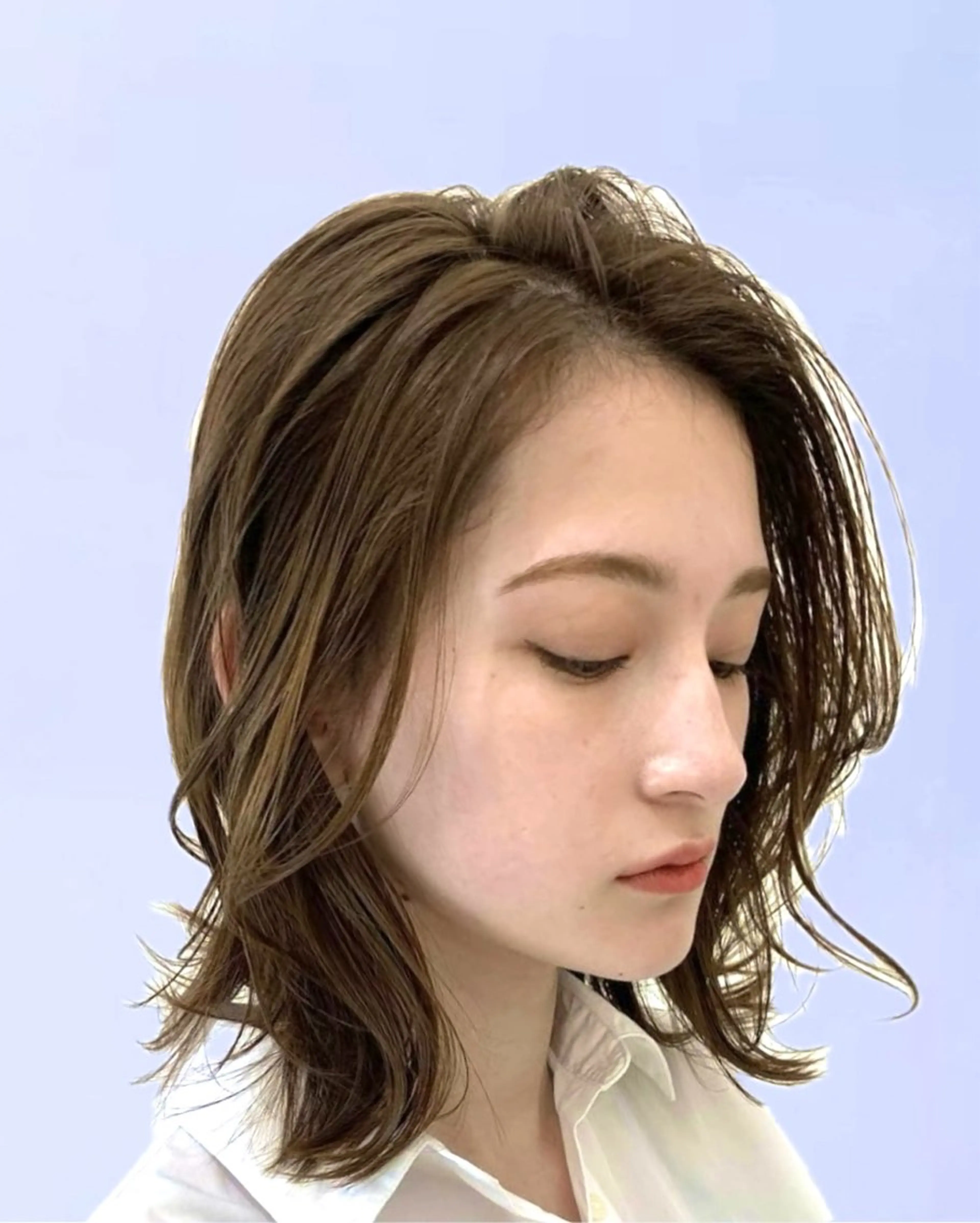 ミディアム レイヤーカット 無料カットモデル募集 /　 Juanのヘアスタイル