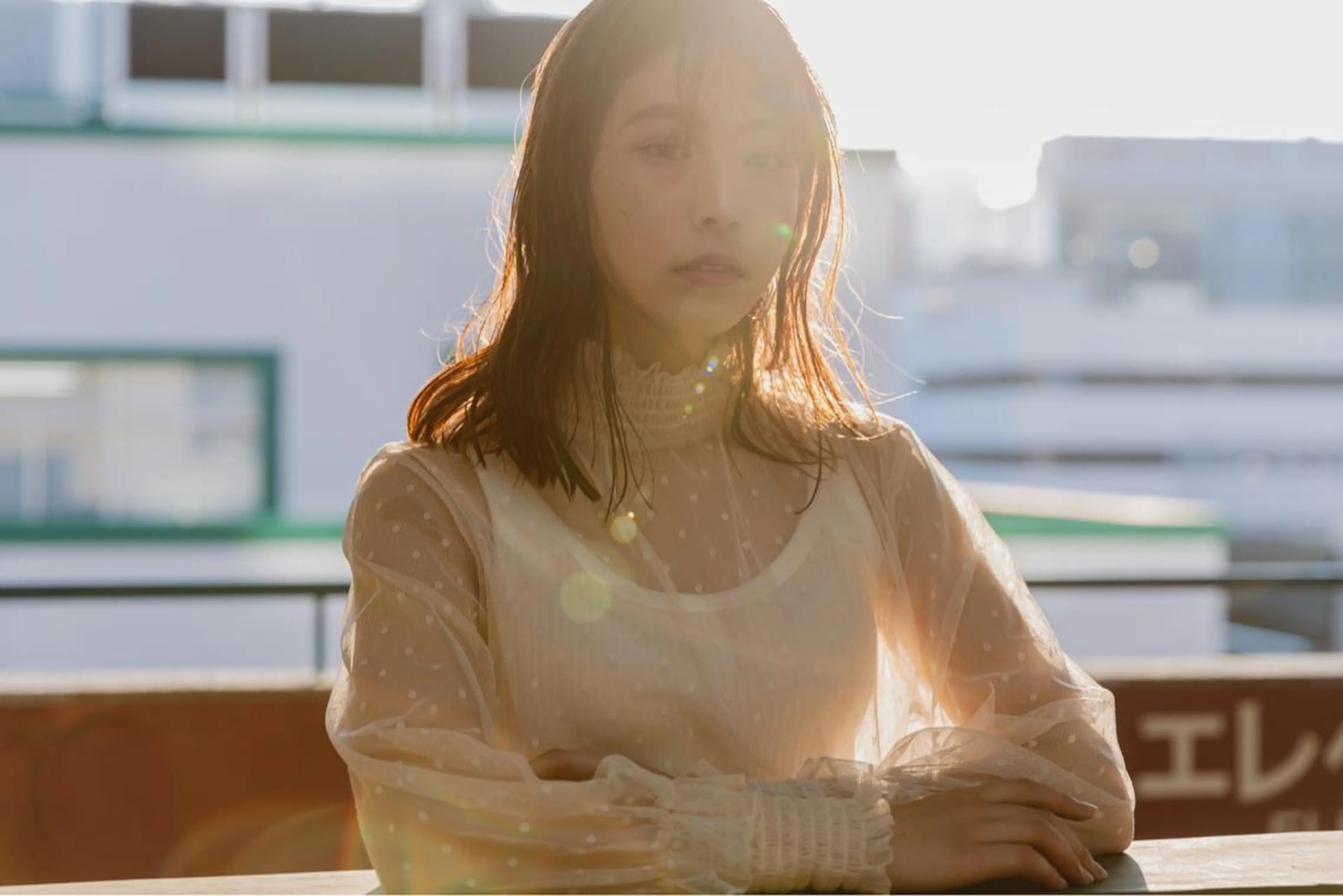 ミディアム カラー ツジガキ ユウスケのヘアスタイル