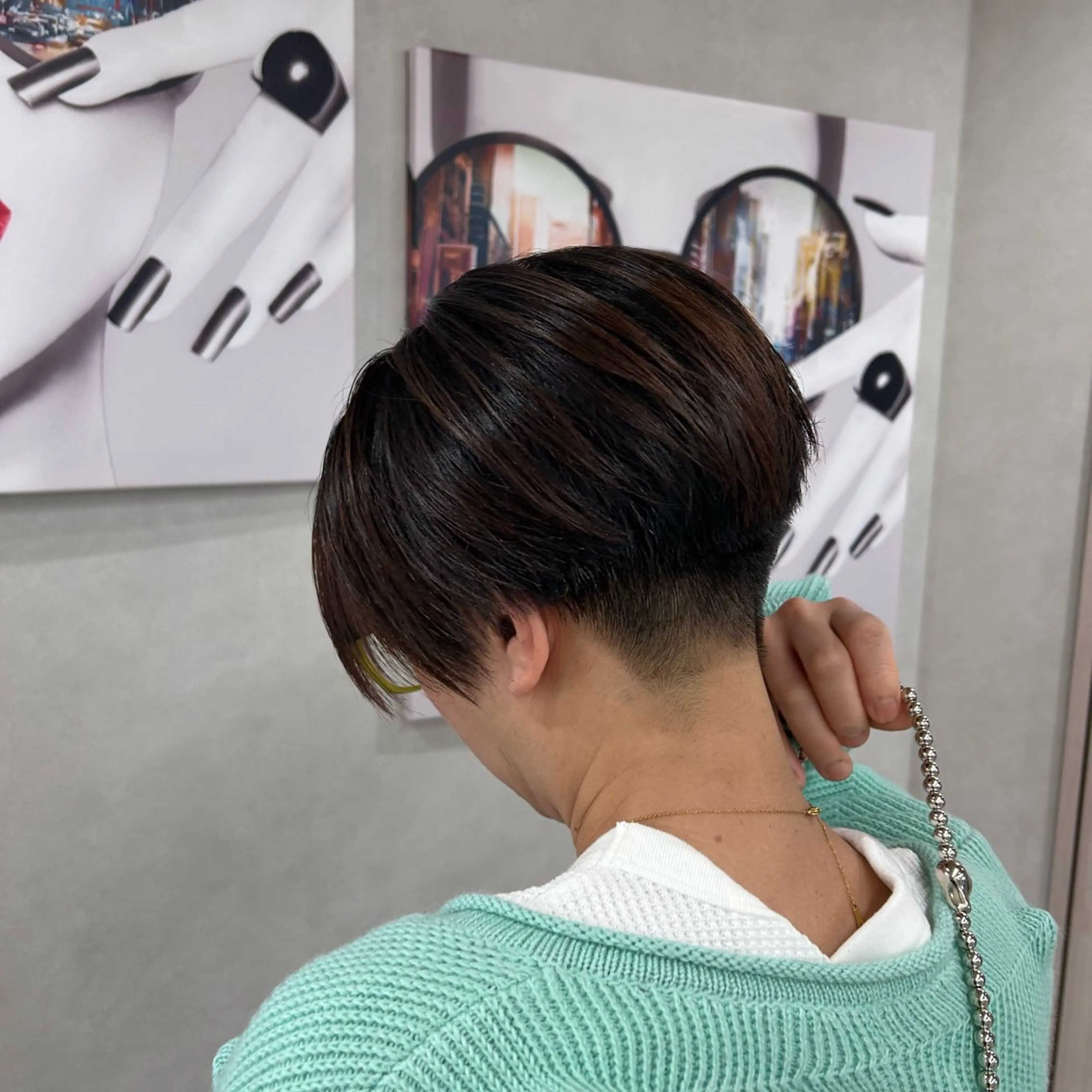 ショート ショートヘア カット 荻野 晴香のヘアスタイル