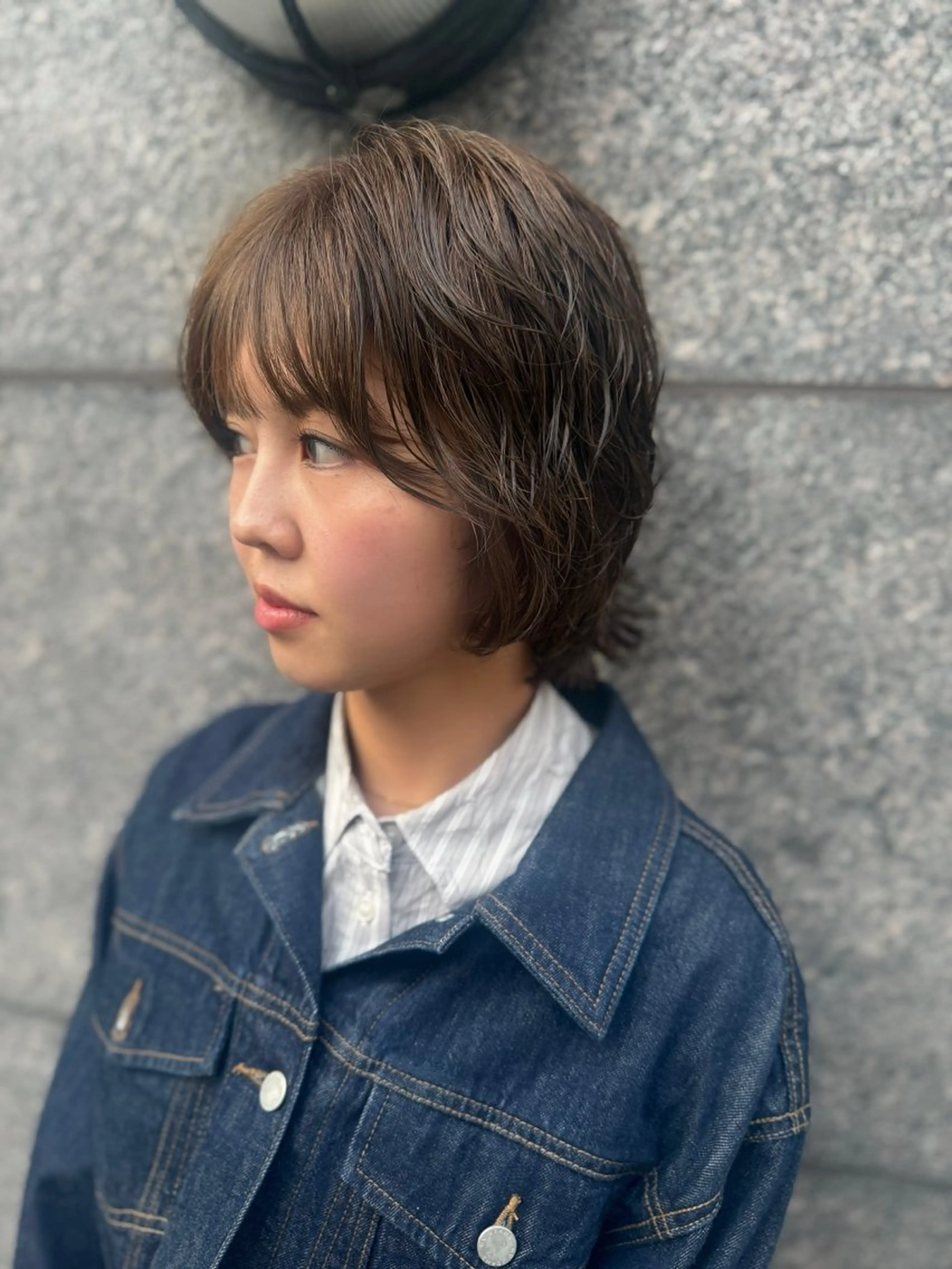 ミディアム カラー パーマ カット ヘアカラー パーマ トリートメント Paddle所属・似合わせレイヤー/ ニュアンスパーマ高倉のヘアスタイル