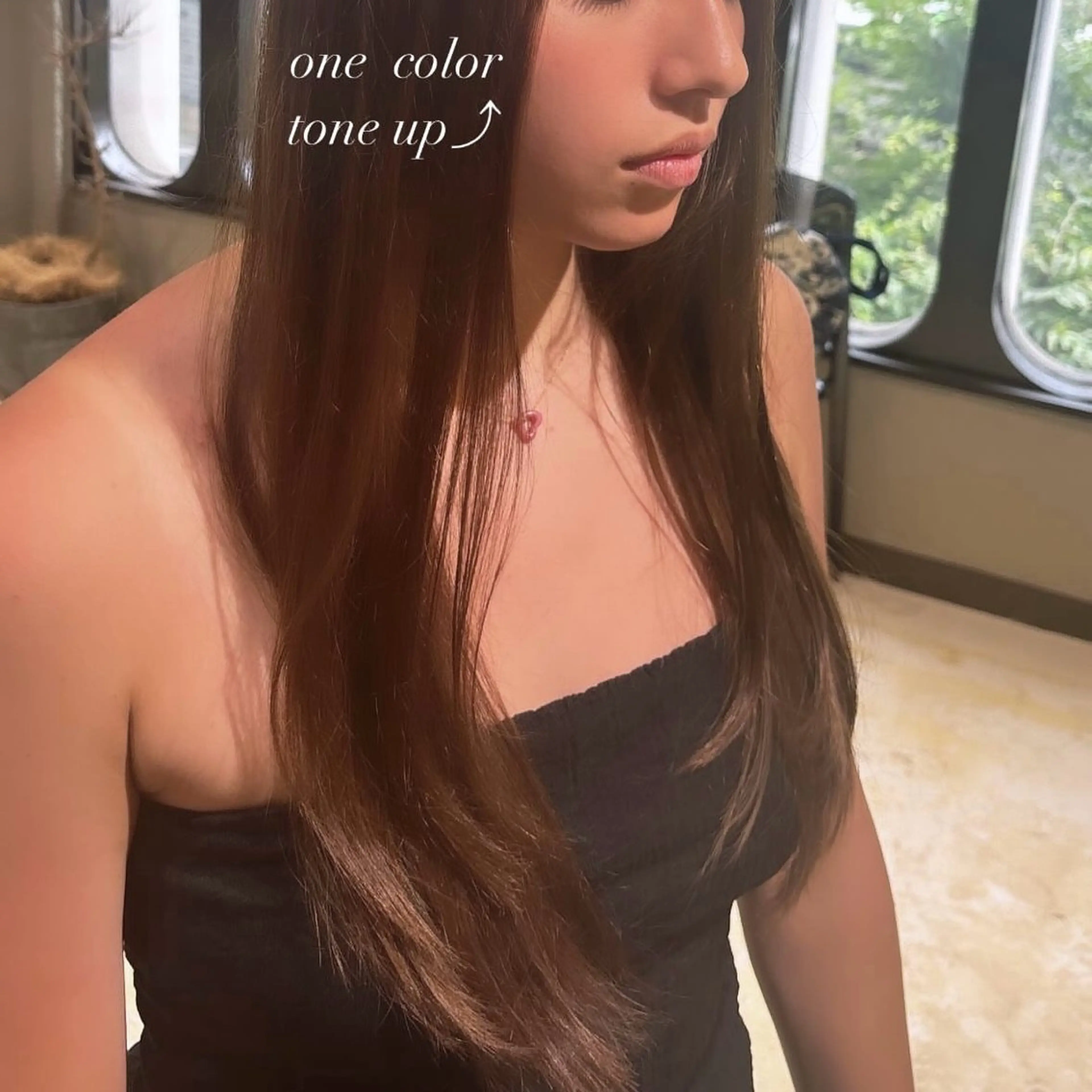 カラー ブリーチ ブリーチなしカラー ヘアカラー 🌟難波/EIGHT 副店長RIKOのヘアスタイル