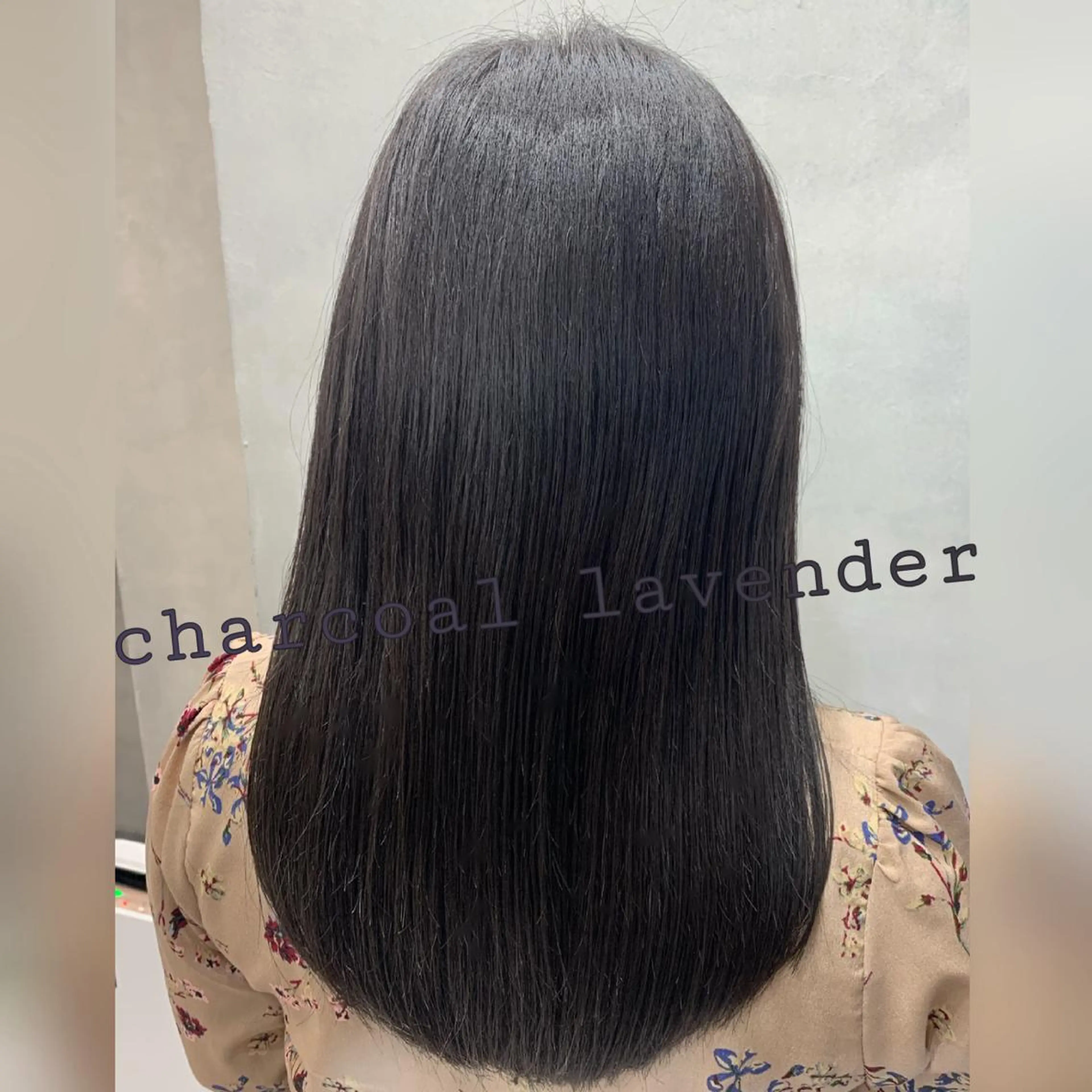 セミロング カラー ヘアアレンジ SALOWIN Frente店所属・個室で似合わせ好印象 🧡外山弥千代のヘアスタイル