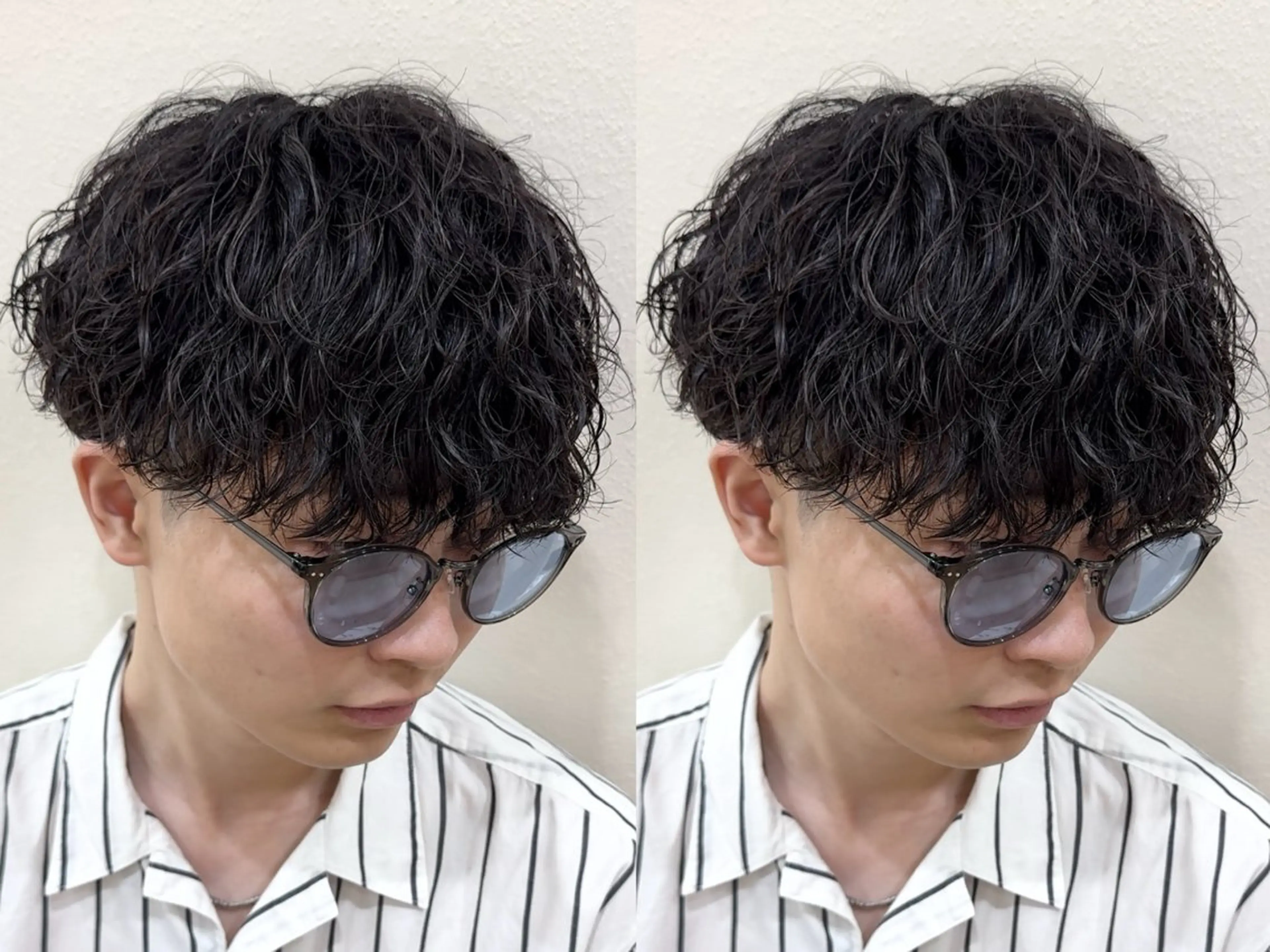 ショート パーマ メンズ メンズパーマ ツイストスパイラルパーマ スパイラルパーマ カット パーマ トリートメント パーマ職人DAIKI ツイスパ/波巻きのヘアスタイル