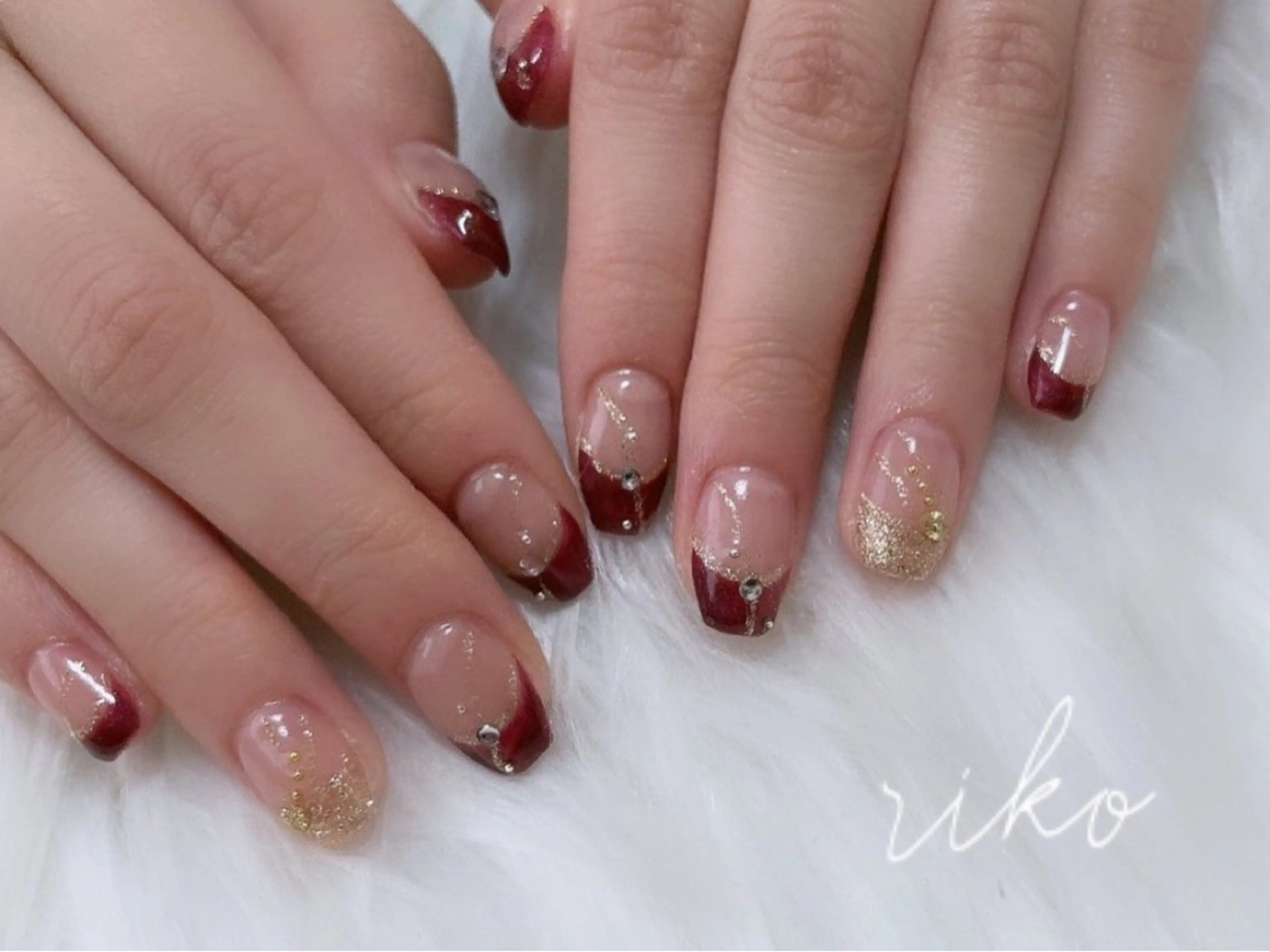 ネイル ハンドネイル riko nailのネイルデザイン