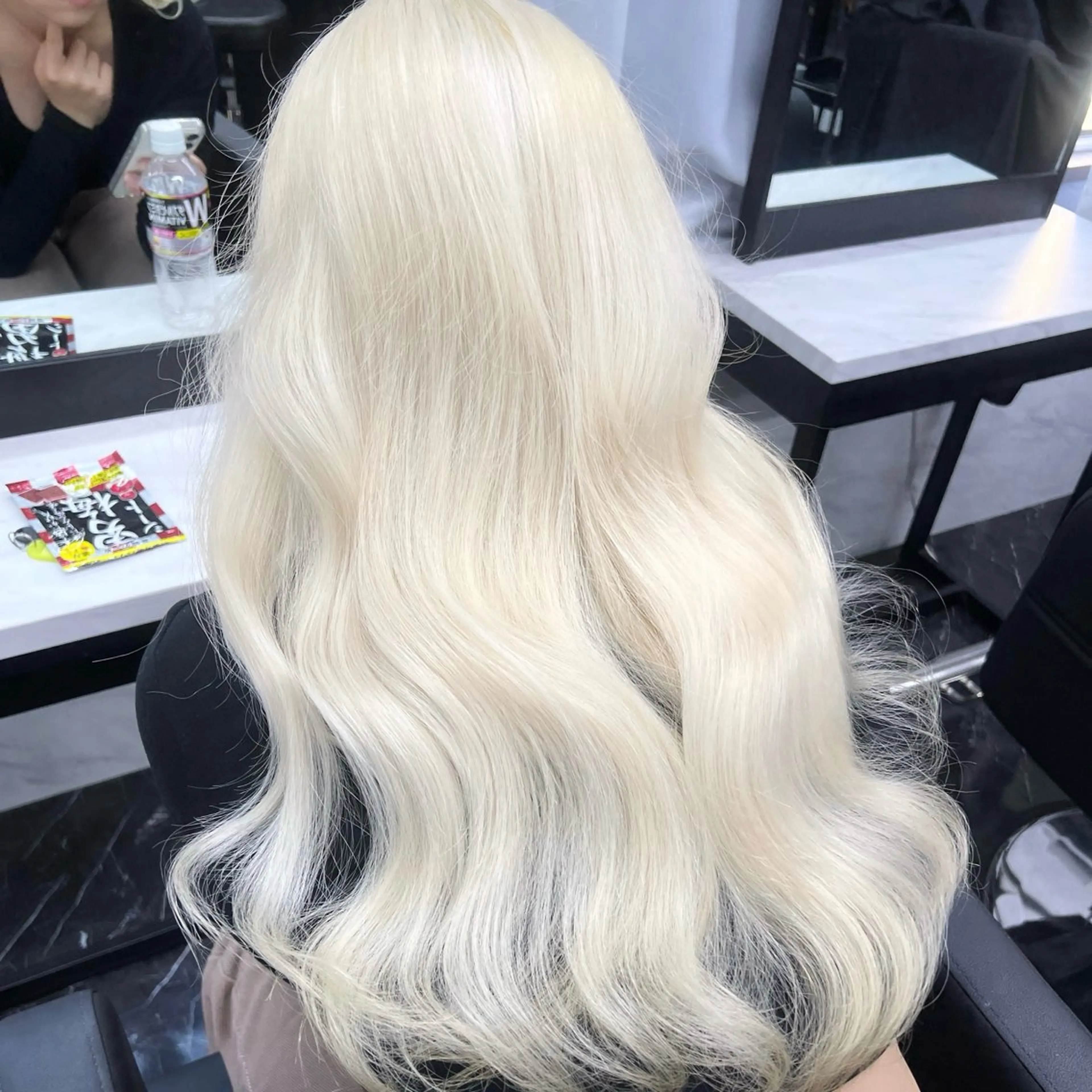 ロング カラー カット ヘアカラー トリートメント 梅田/韓国ヘア/ エクステ🤖ヒナのヘアスタイル