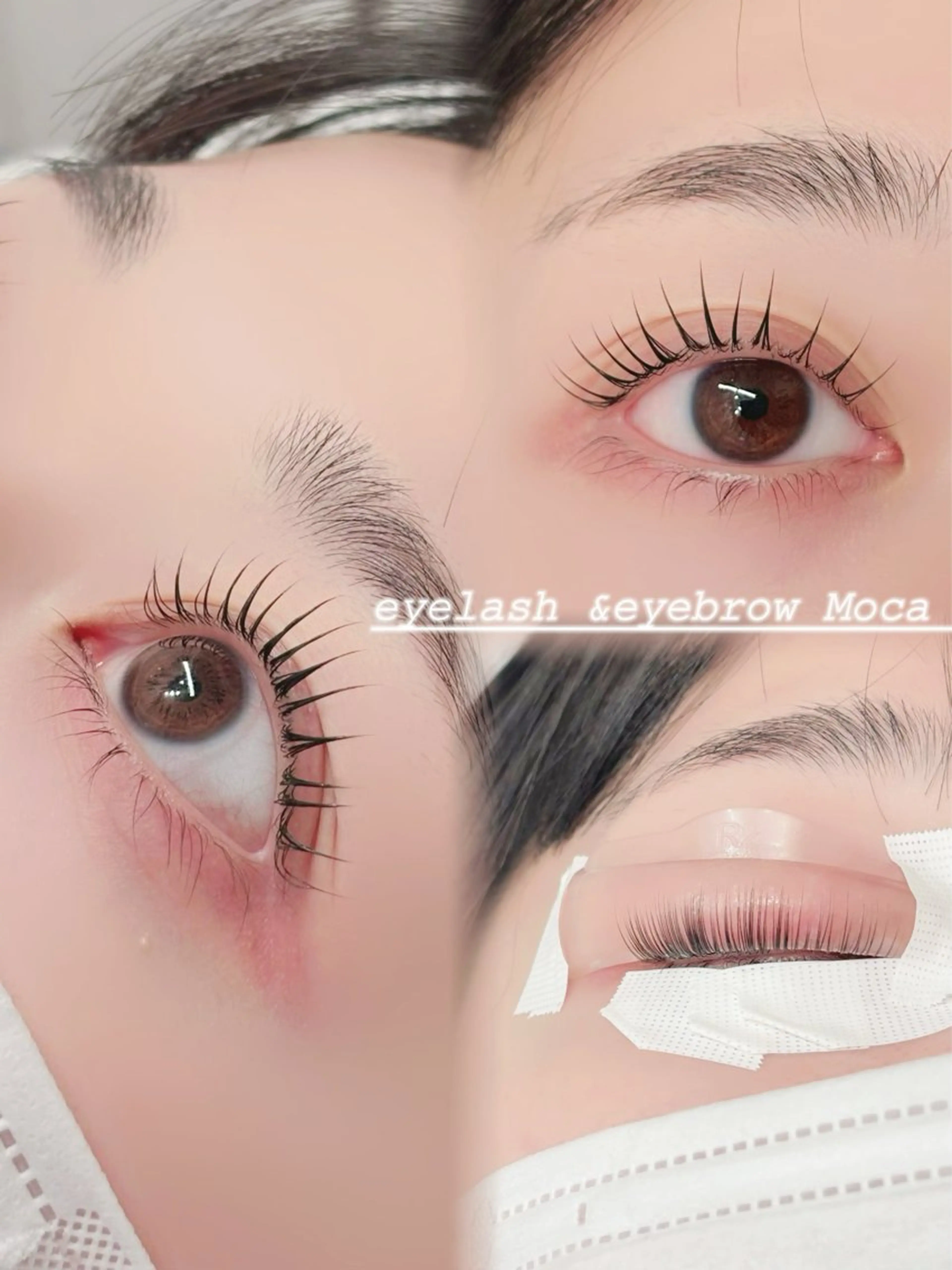 マツエク・マツパ マツパ moca MOCAのマツエク・マツパデザイン