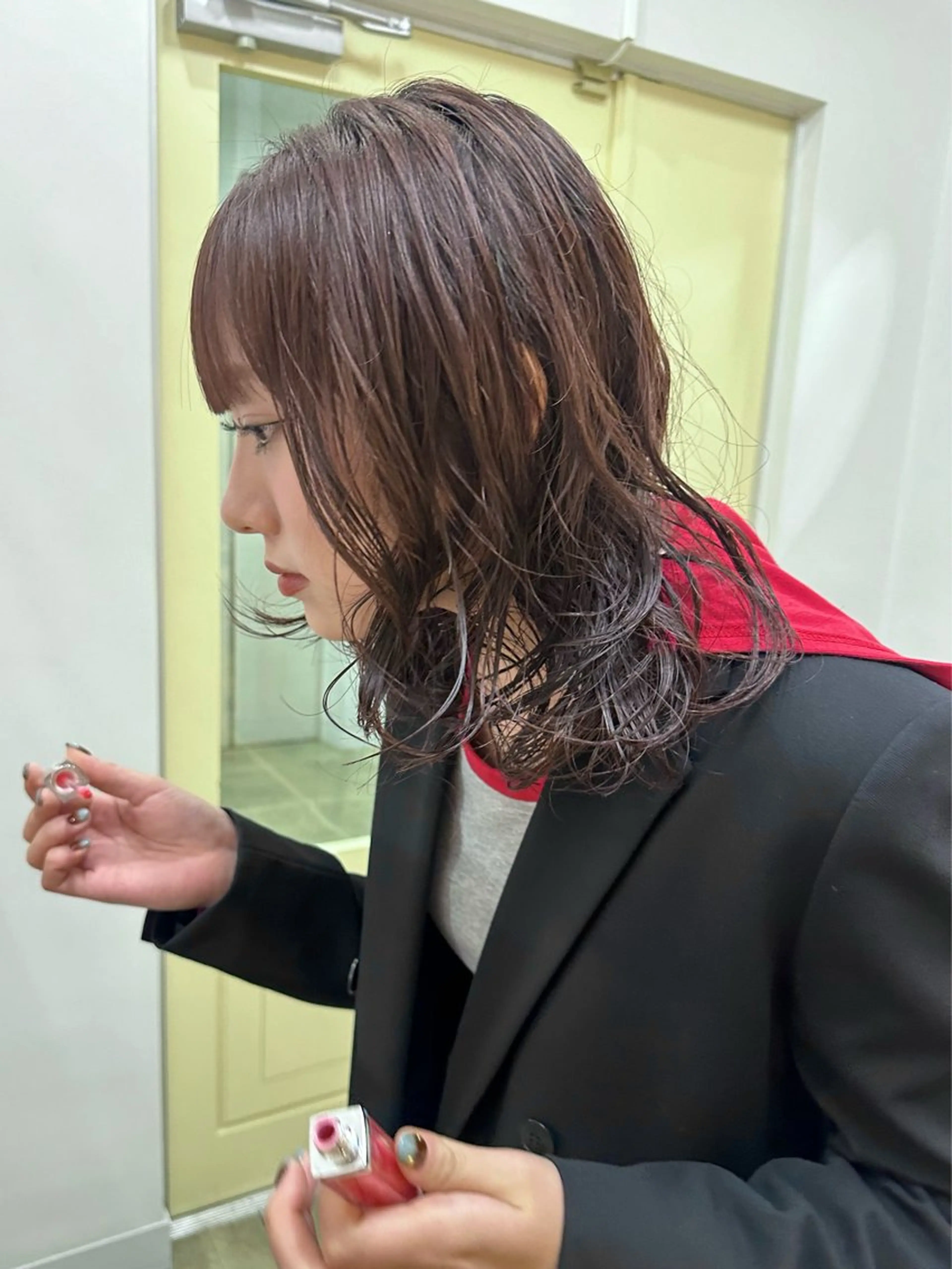 カット+コールドパーマの写真