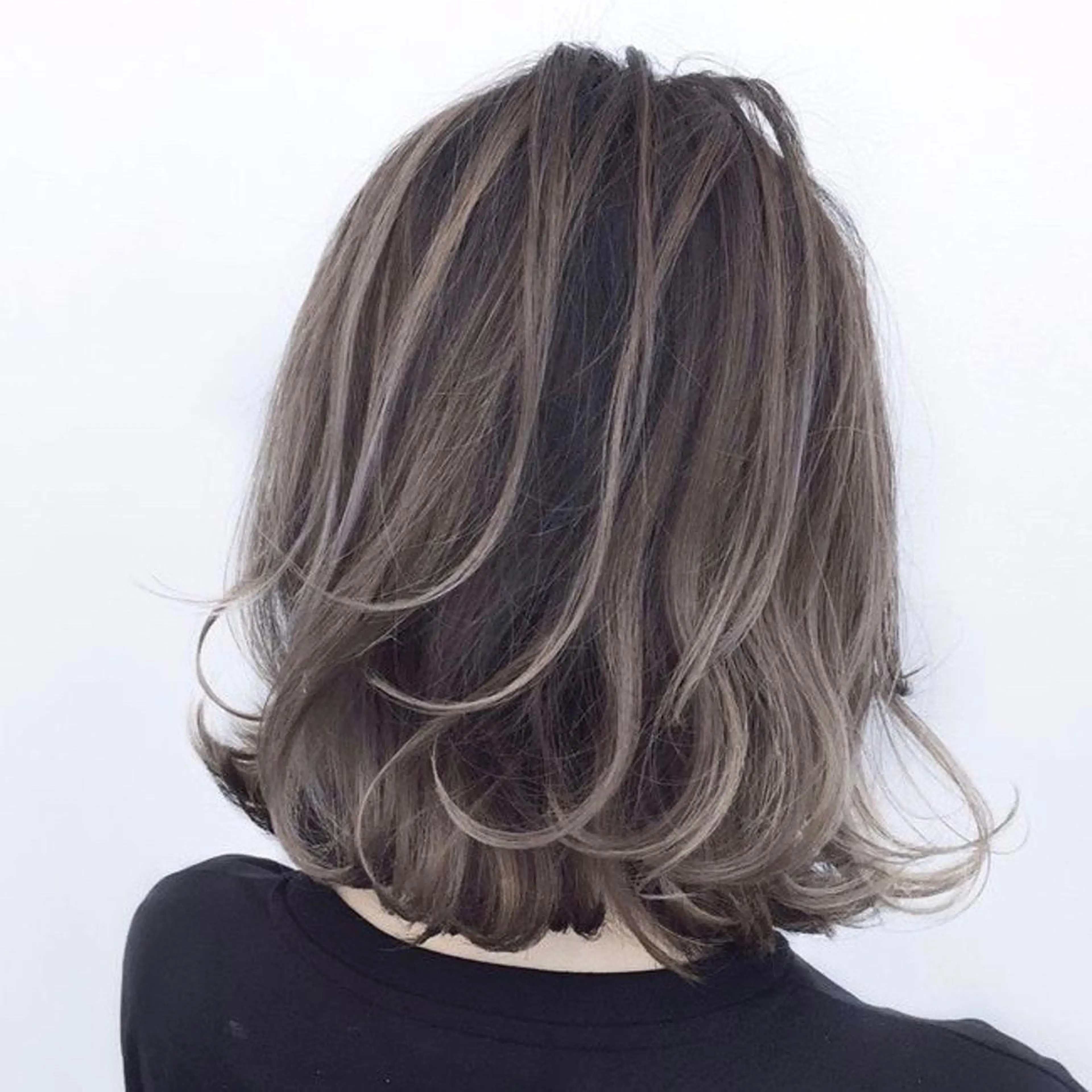 ミディアム カラー パーマ ヘアアレンジ 【公式】amble luxe池袋東口🩷のヘアスタイル