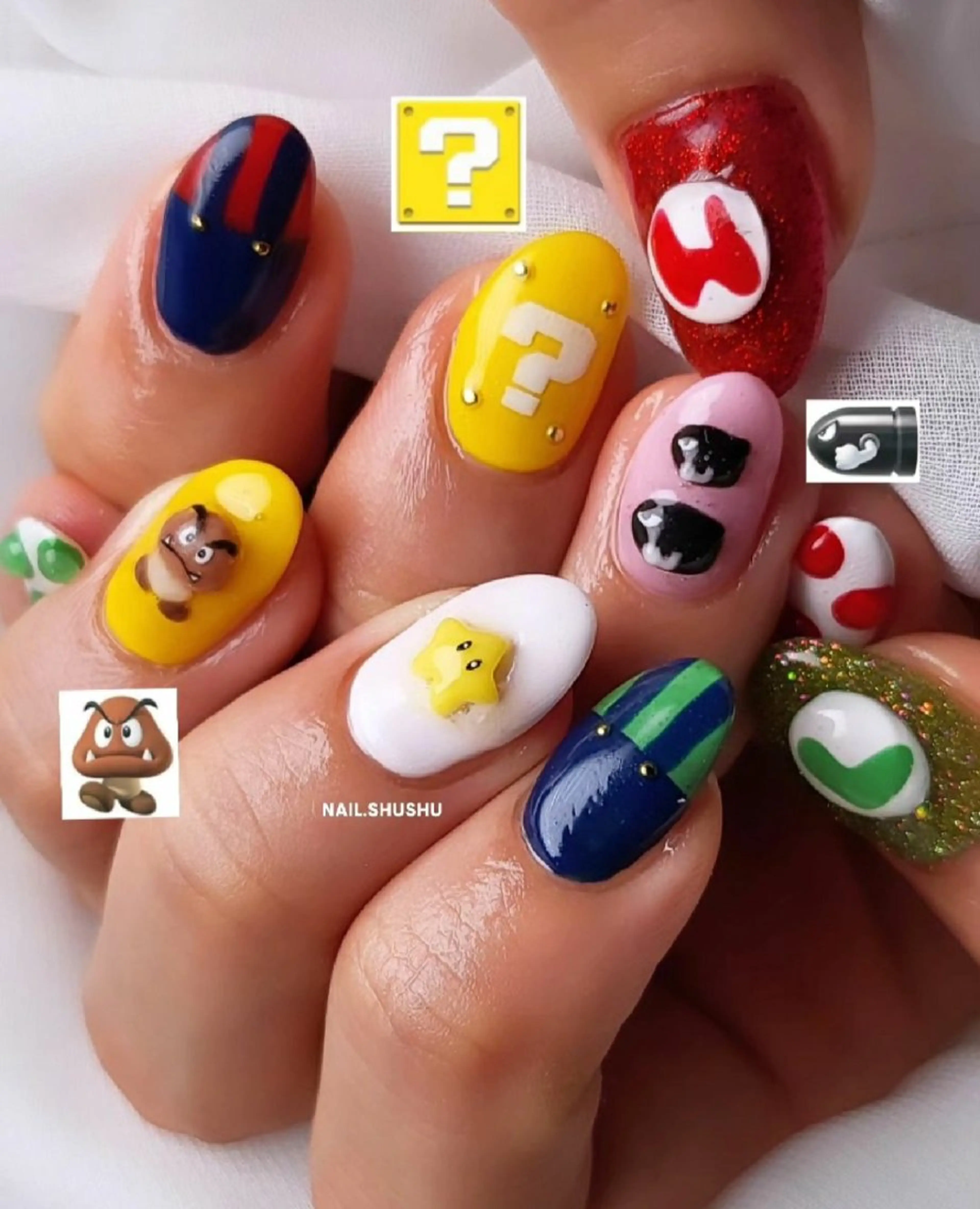 ネイル 持ち込み ニュアンスネイル ワンカラーネイル シンプルネイル ハンドネイル 3dパーツ/流行り 👧shushu❤️のネイルデザイン