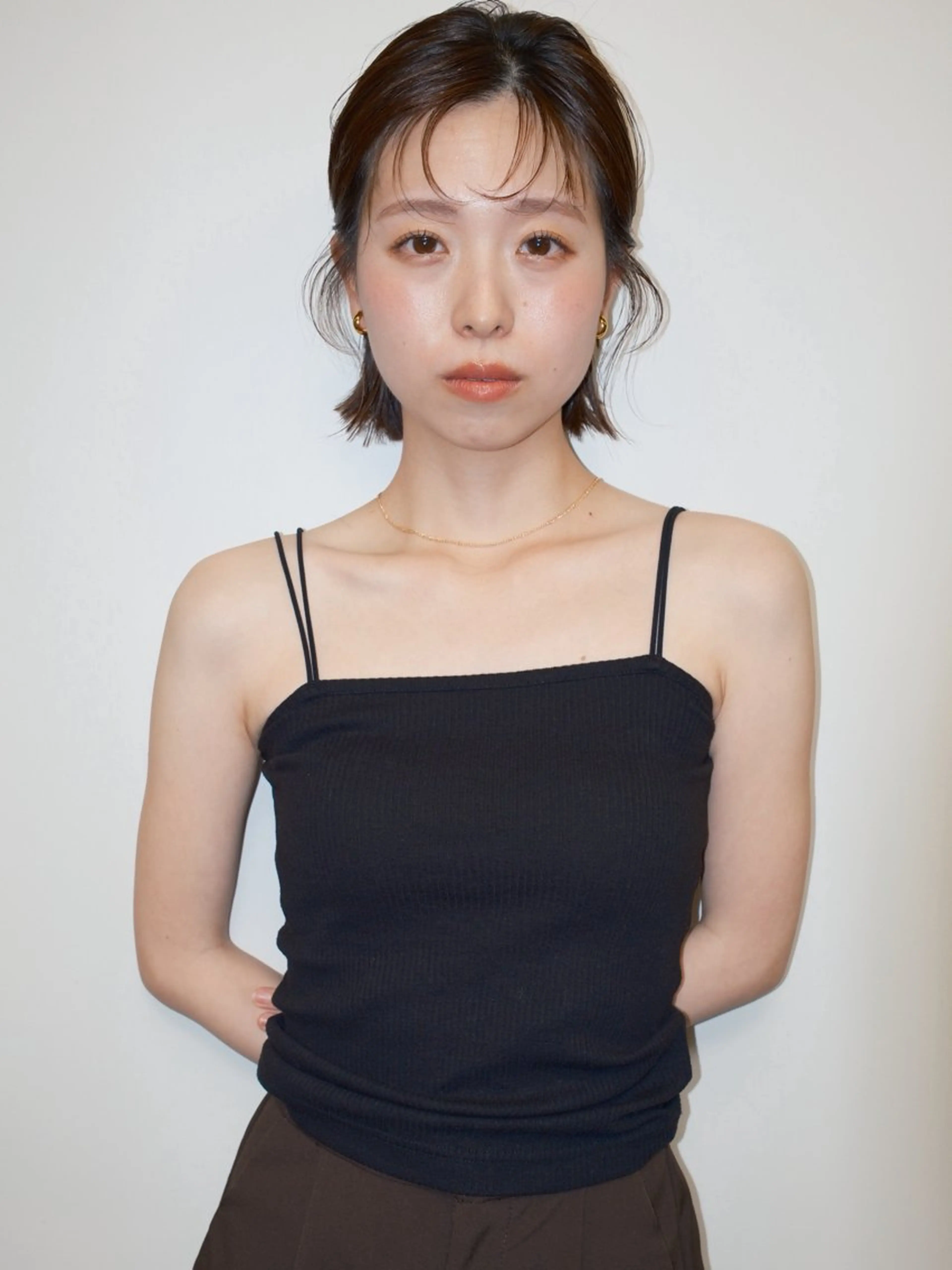 ショート カラー パーマ/透明感カラー 元町🌱takutoのヘアスタイル