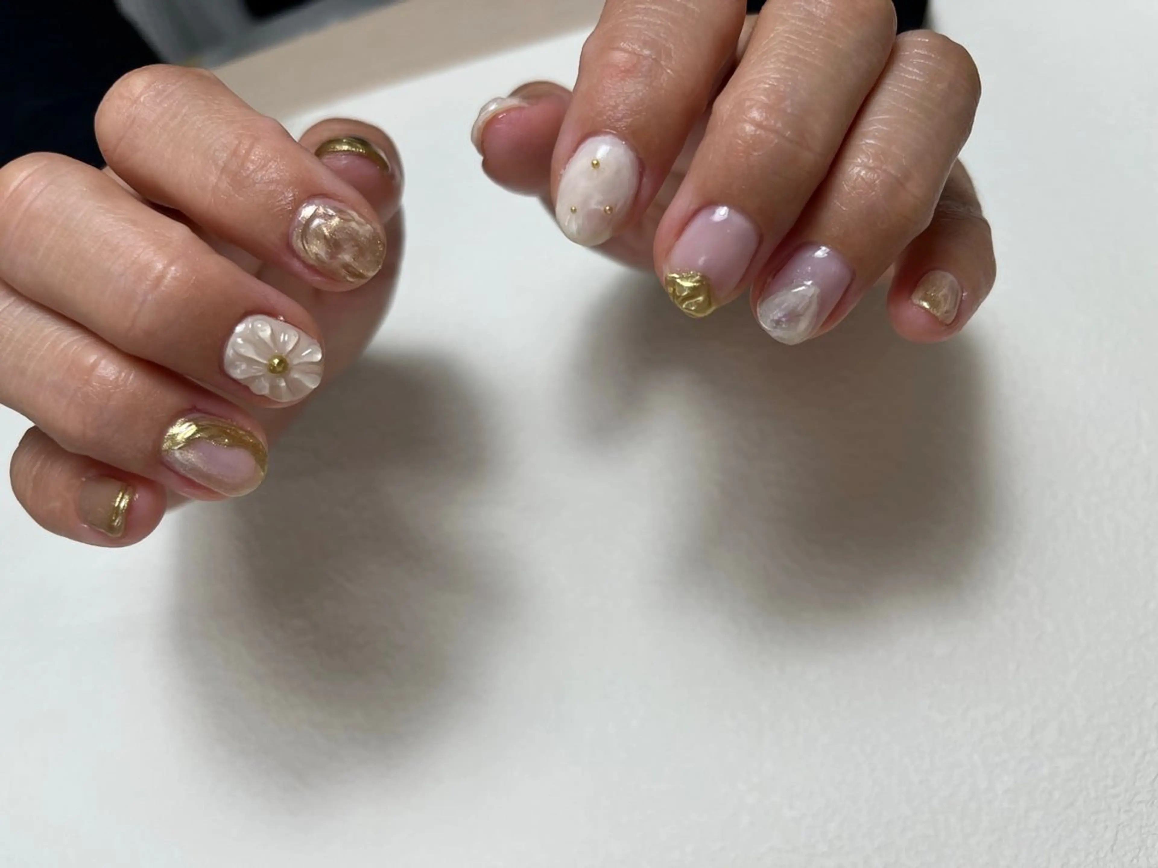 ネイル ブラウン nail room.のネイルデザイン