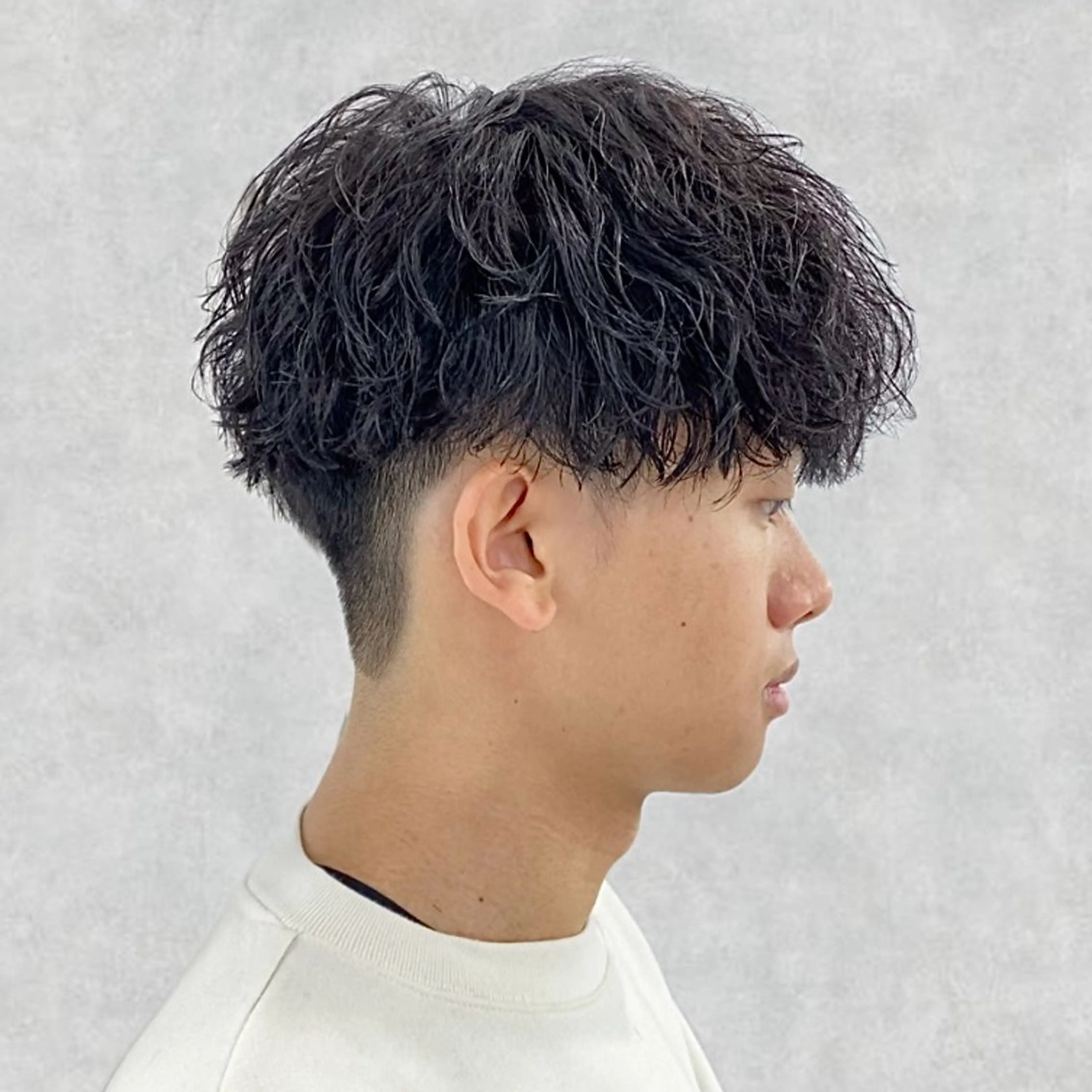 ショート パーマ メンズ メンズパーマ ツイストスパイラルパーマ スパイラルパーマ 立川メンズパーマ職人 /MASAのヘアスタイル