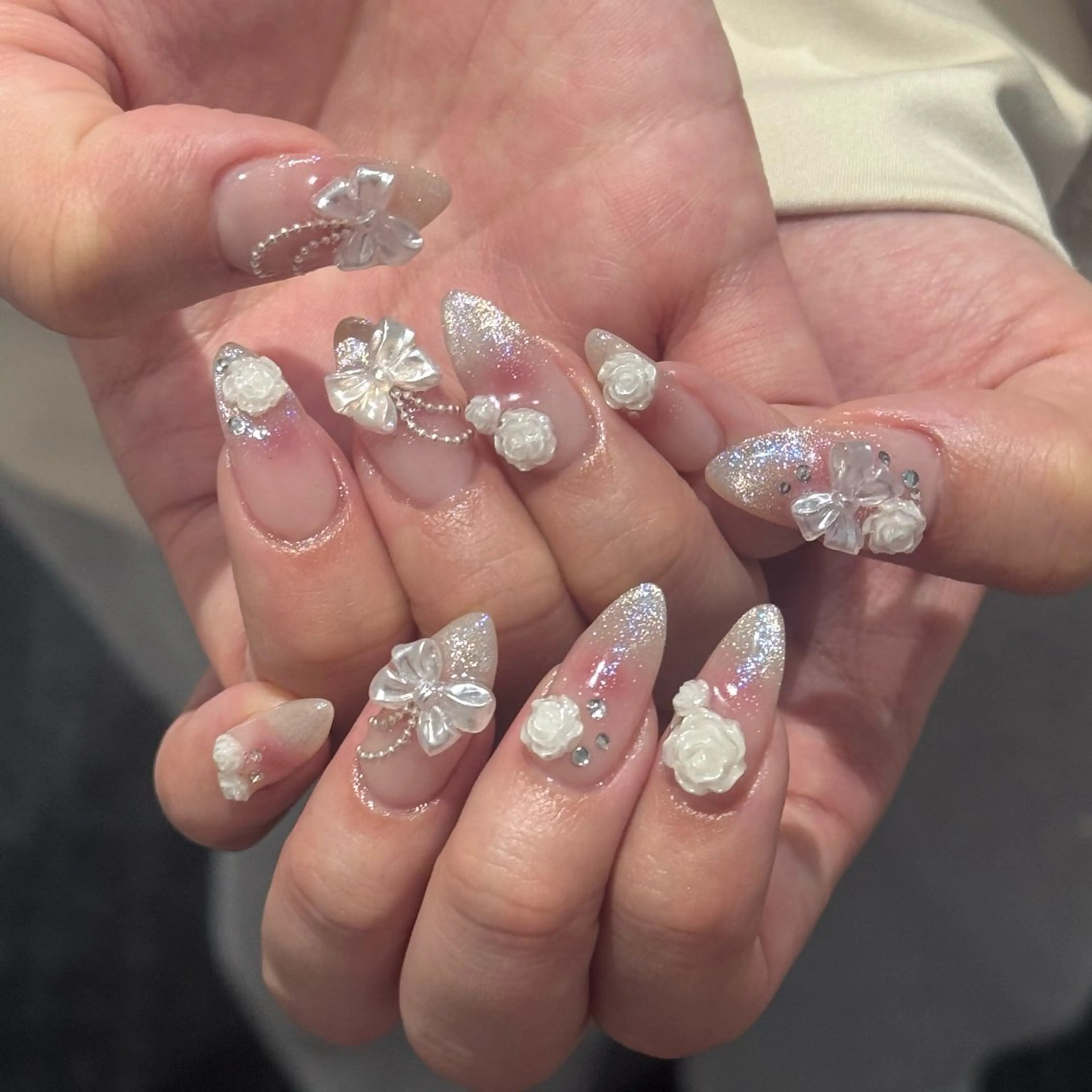 ネイル ハンドネイル ミチ💖吉祥寺💖 icebbleuのネイルデザイン