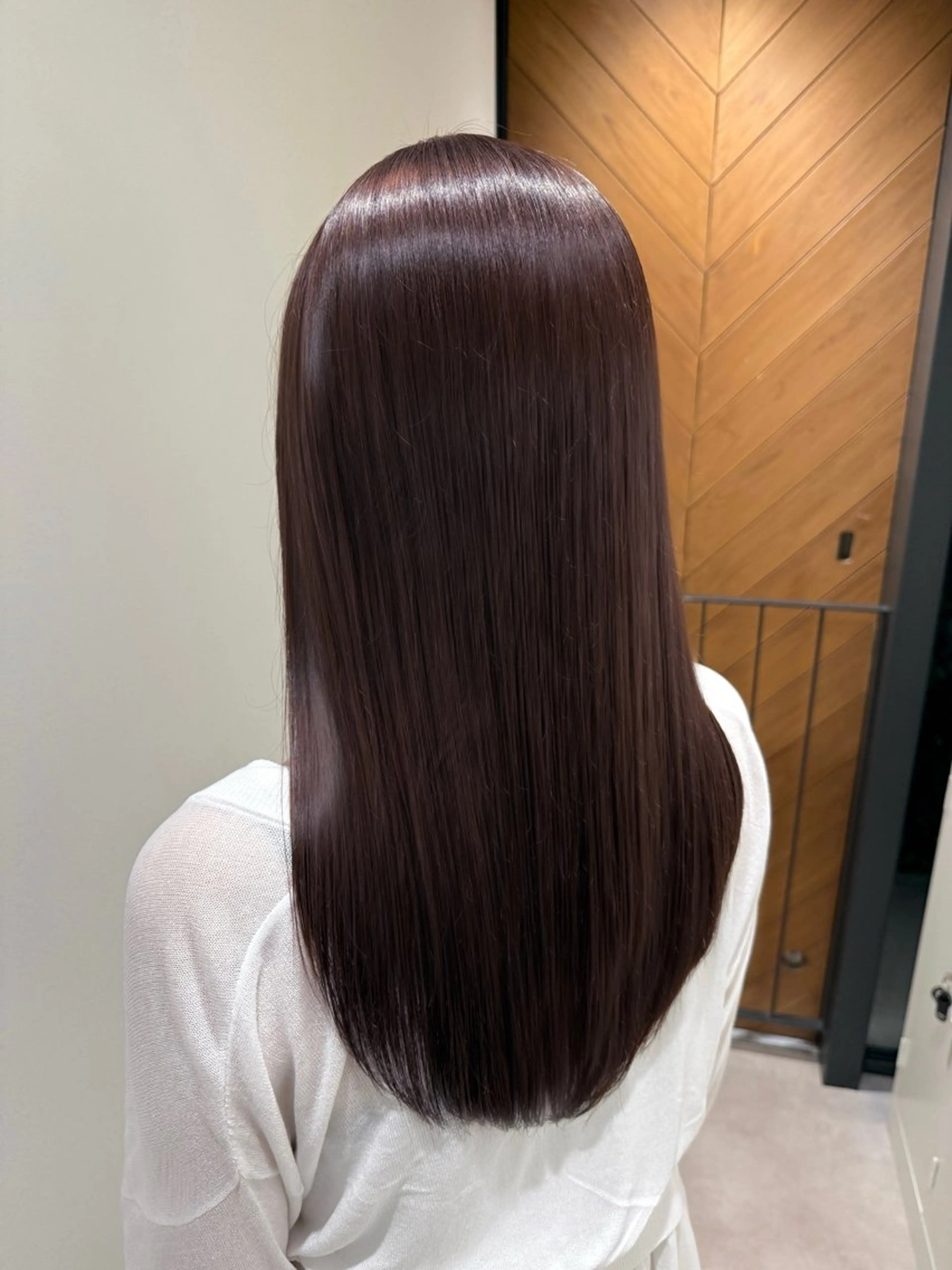 カラー ヘアカラー トリートメント 艶カラー/ボブカット 【lyann】ゆきののヘアスタイル