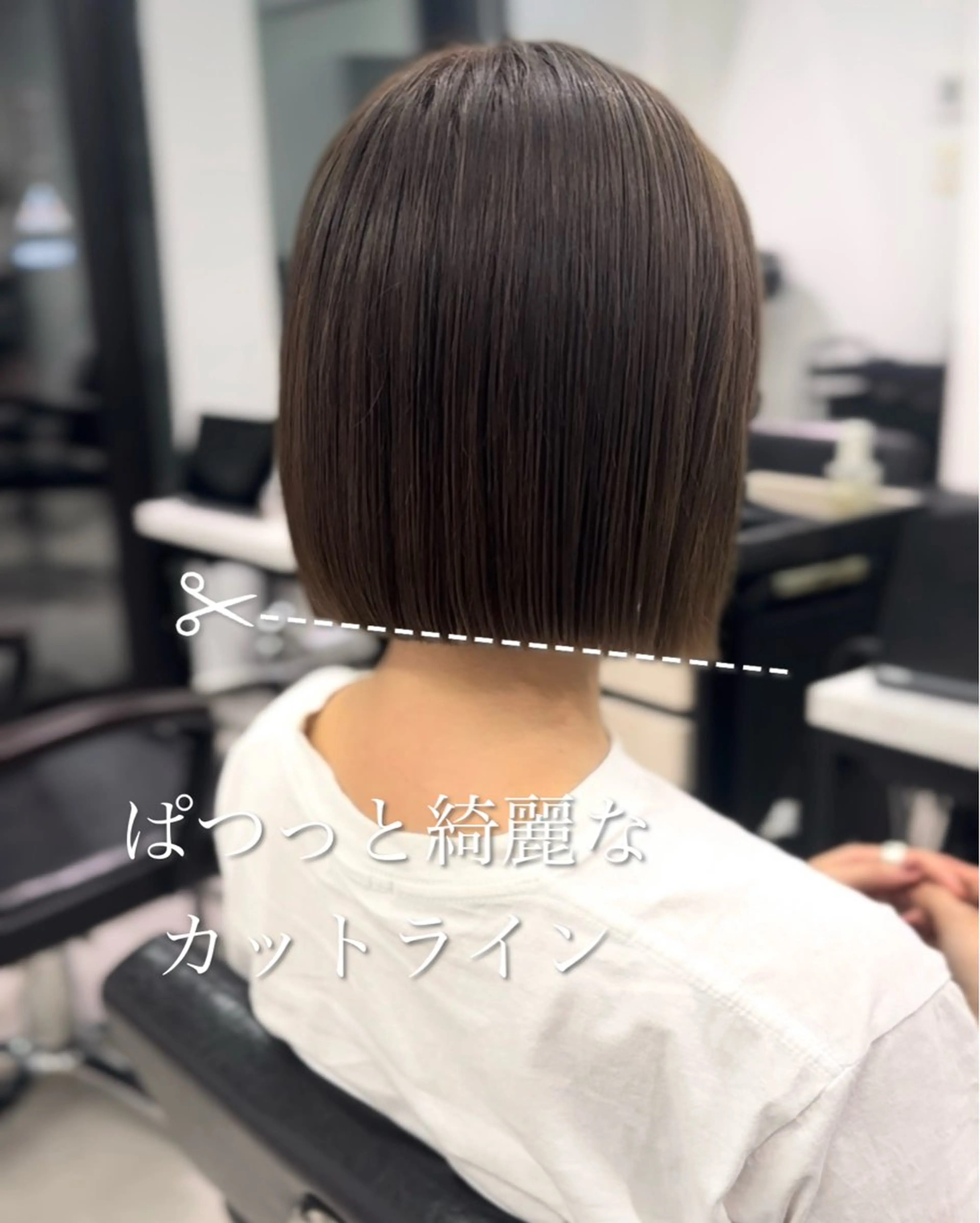 ミディアム カラー カット ヘアカラー トリートメント ボブ指名No.1 🌼chidaのヘアスタイル