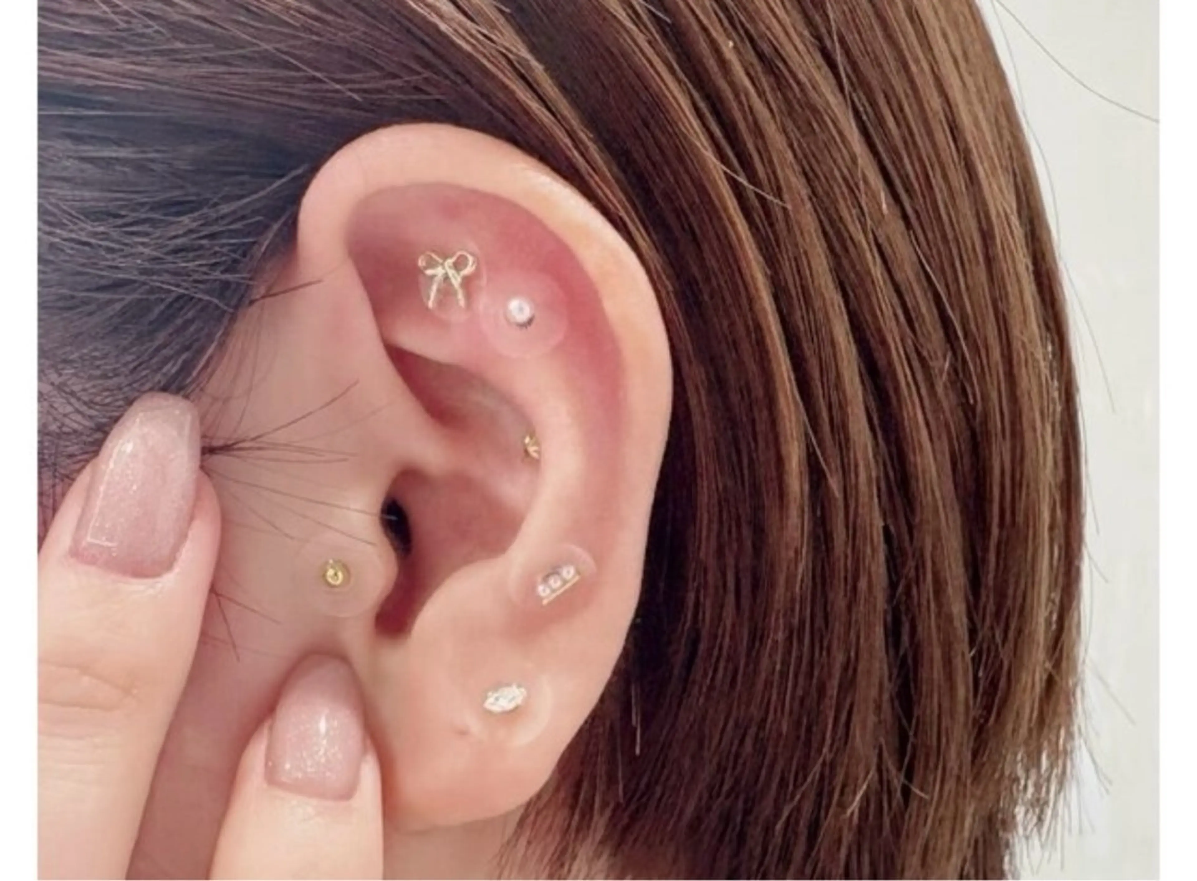 【🎀💎甘ワンホン💎🎀】✨️きゅん盛れ耳つぼジュエリー✨《8個まで》（指名料込）の写真